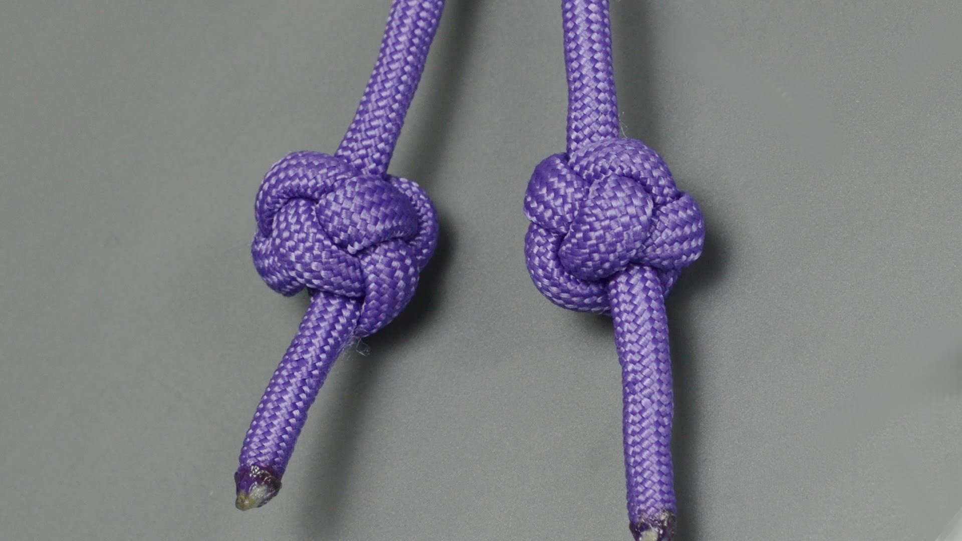 1920x1080 How to tie celtic button knot from paracord