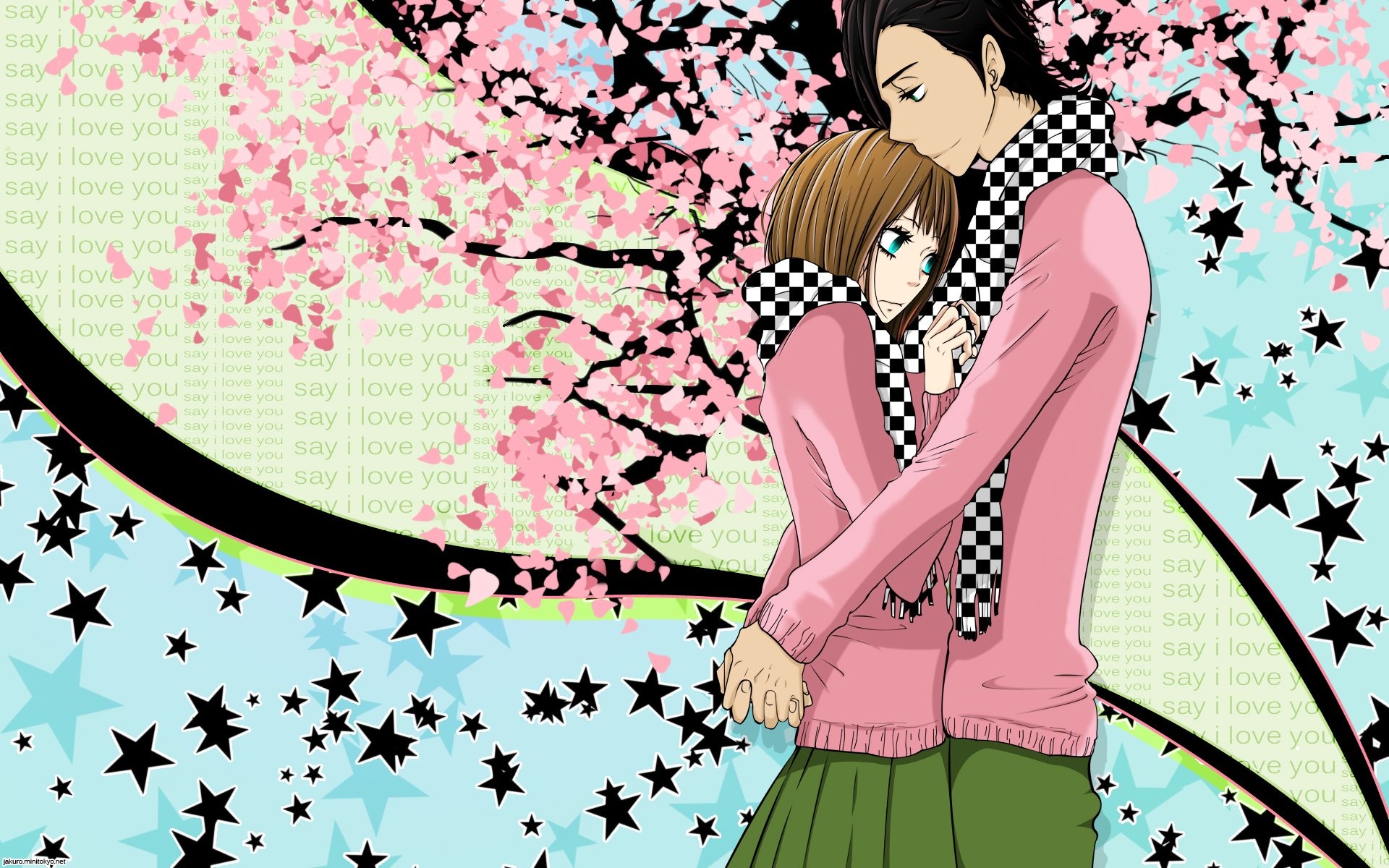 1920x1200 Anime - Say 'I Love You' Wallpaper