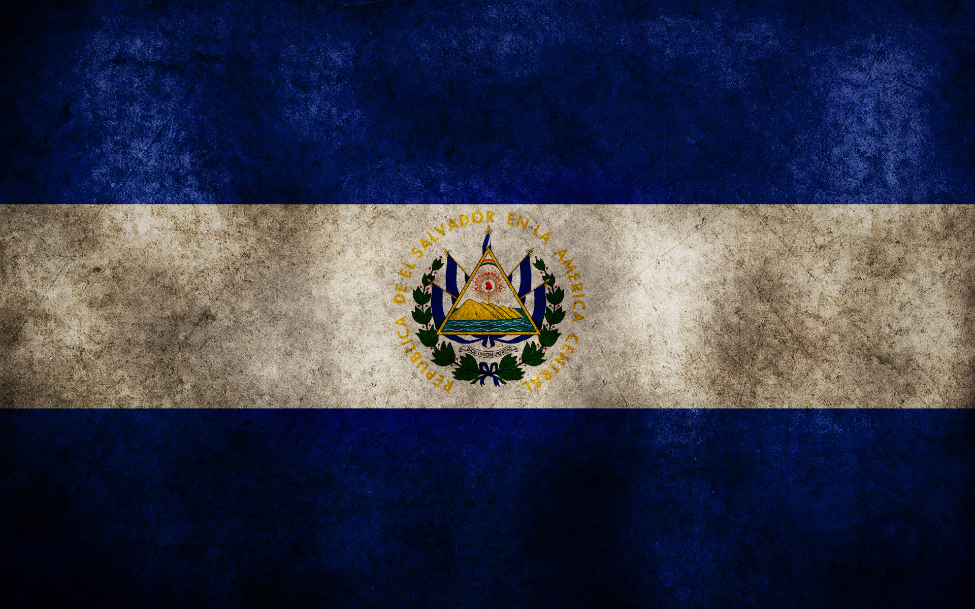 1920x1200 El Salvador Flag Wallpaper by Judita Lodo, WALLPORT