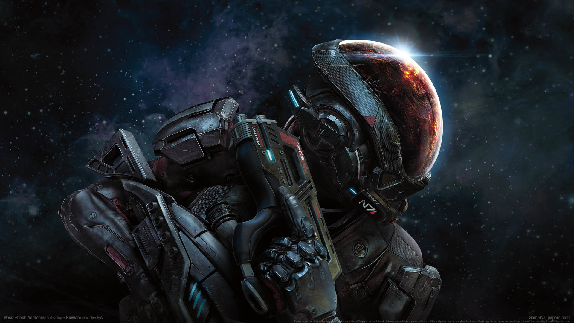 1920x1080 Mass Effect: Andromeda Hintergrundbild 01 
