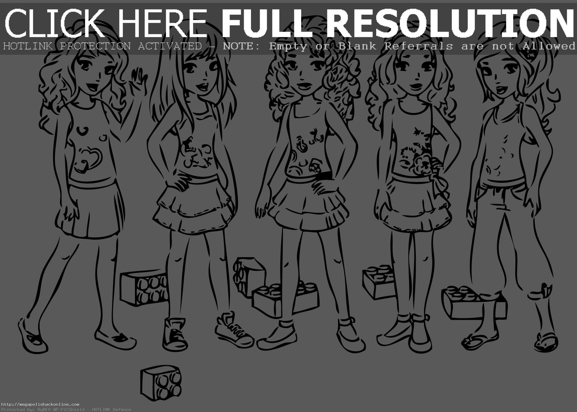 2000x1429 Beautiful Lego Friends Coloring Pages HD Wallpaper