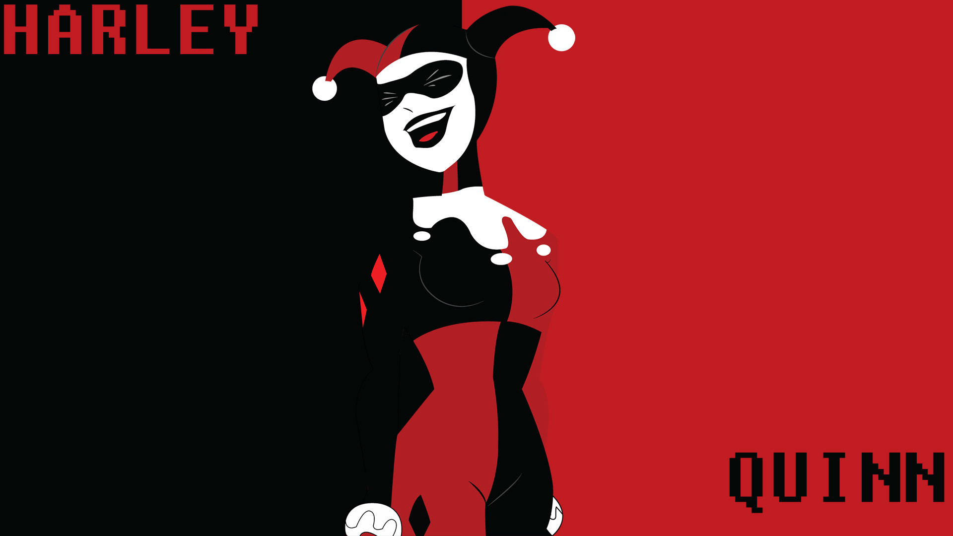1920x1080 Comics - Harley Quinn Comics Cartoon Batman Wallpaper