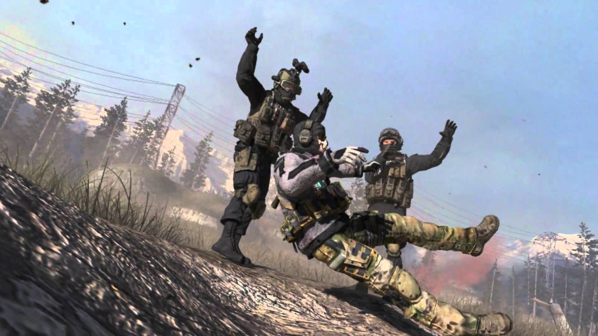 1920x1080 Call of Duty 6 Modern Warfare 2 - Shepherd kills Ghost
