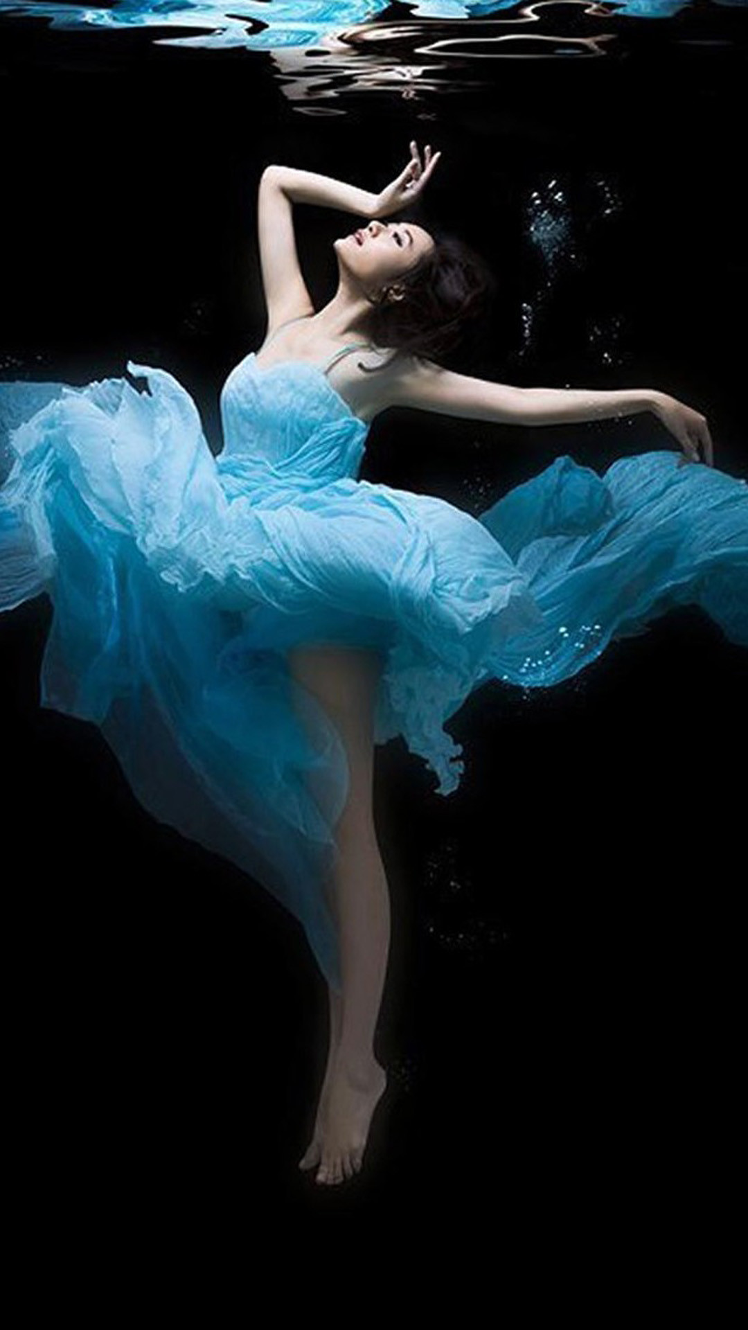 1080x1920 Dance Undersea Beauty iPhone 6 wallpaper