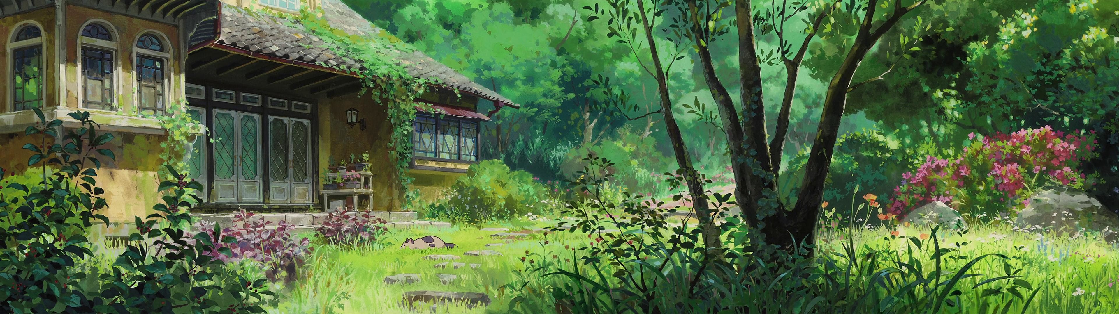 3840x1080 The Secret World of Arrietty