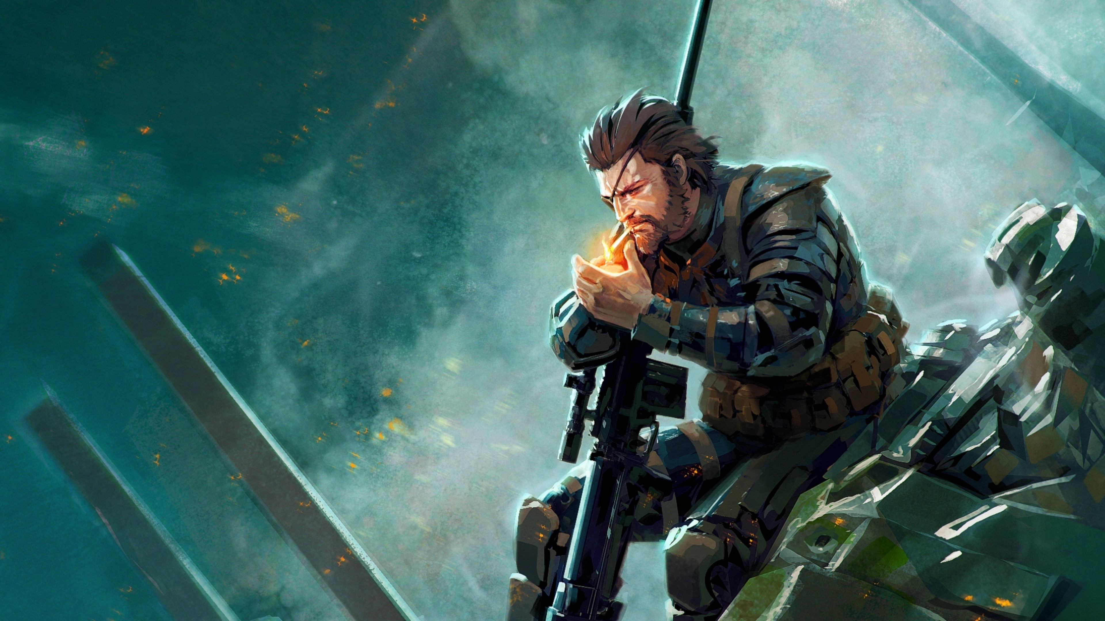 3840x2160 Metal Gear Solid V The