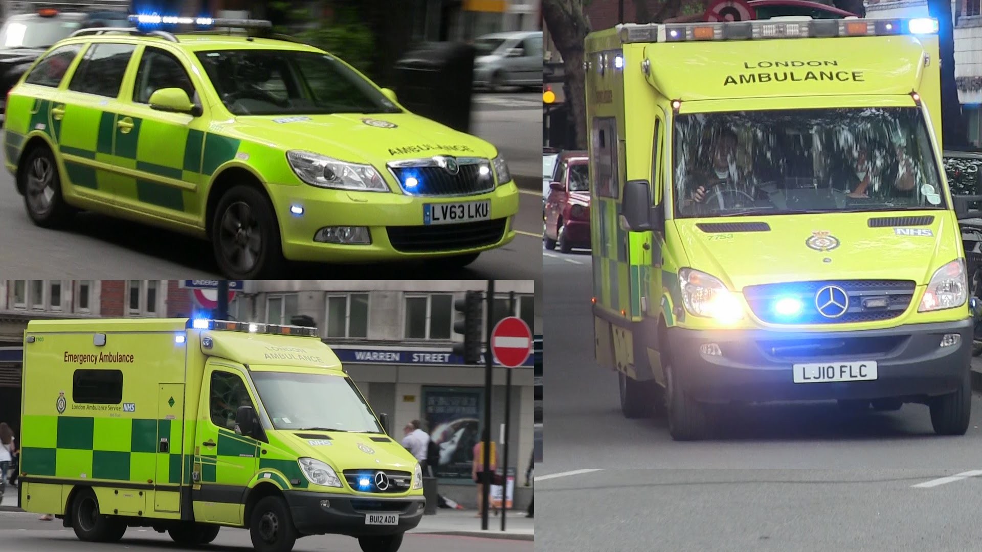 1920x1080 [Collection] Ambulances responding - London Ambulance Service - YouTube