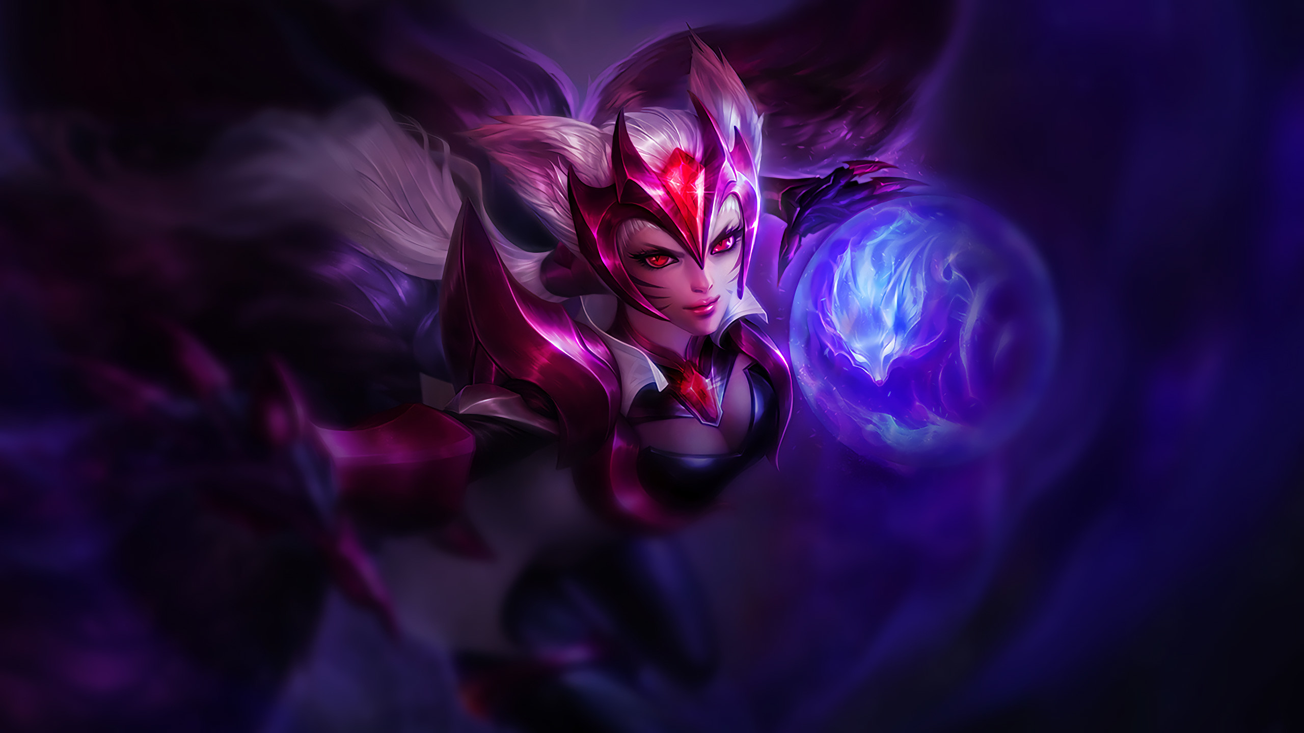 2560x1440 League Of Legends Ahri Wallpapers Full Hd Is Cool Wallpapers