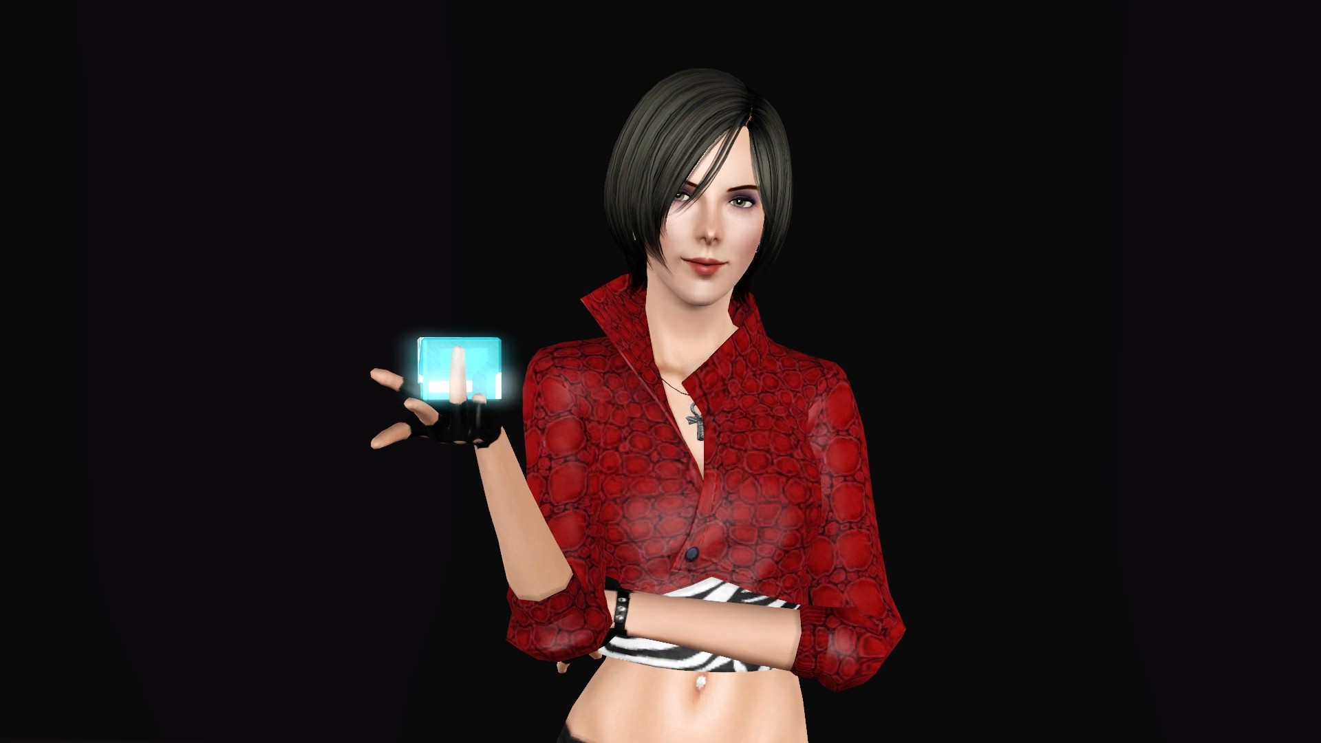 1920x1080 ... Sims 3 Ada Wong (screenshot only) by madevil-andy