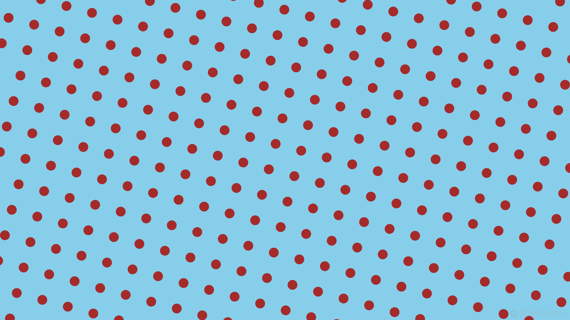 1920x1080 wallpaper spots polka dots brown blue sky blue #87ceeb #a52a2a 345Â° 33px  89px