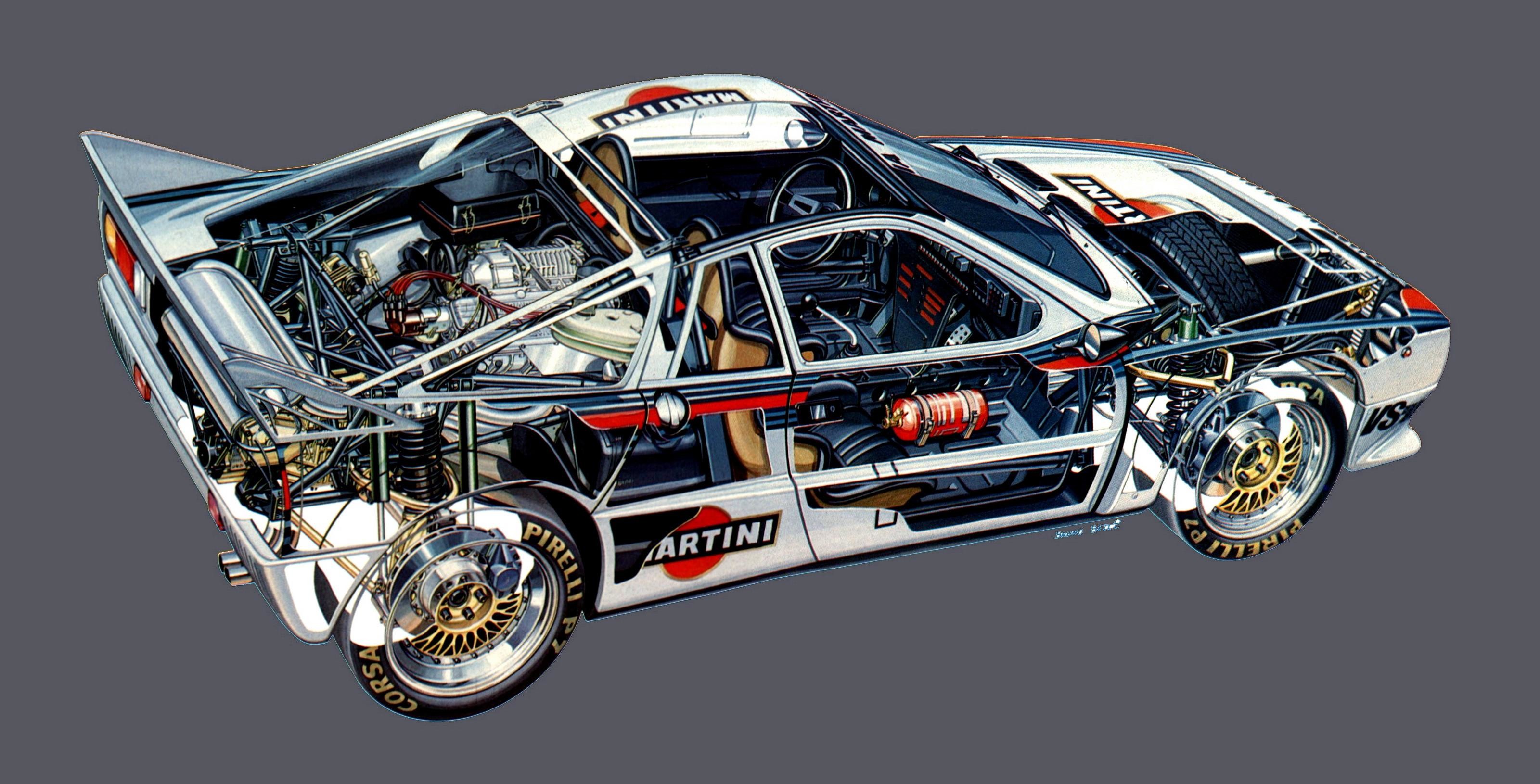 3200x1630 Lancia 037 high definition wallpapers