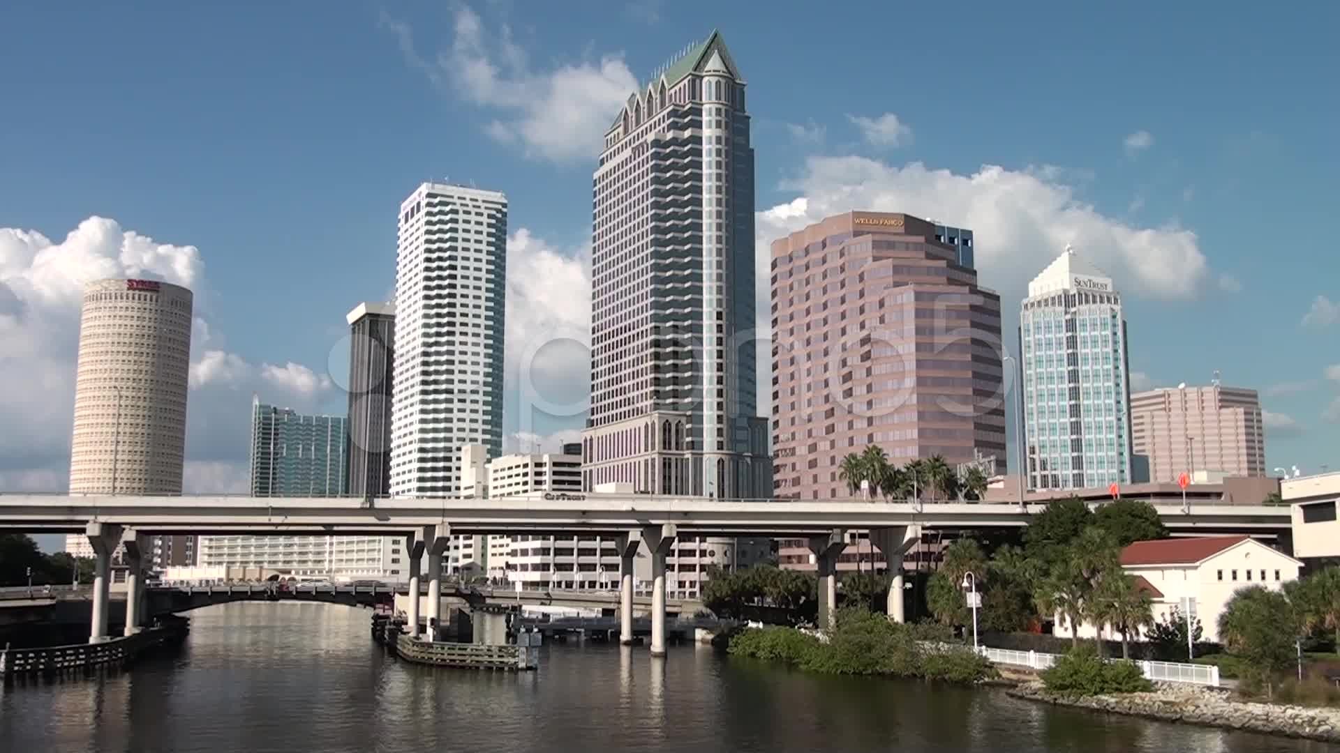 1920x1080 Wallpapers Downtown Tampa And Convention Center Hd Desktop Wallpaper  