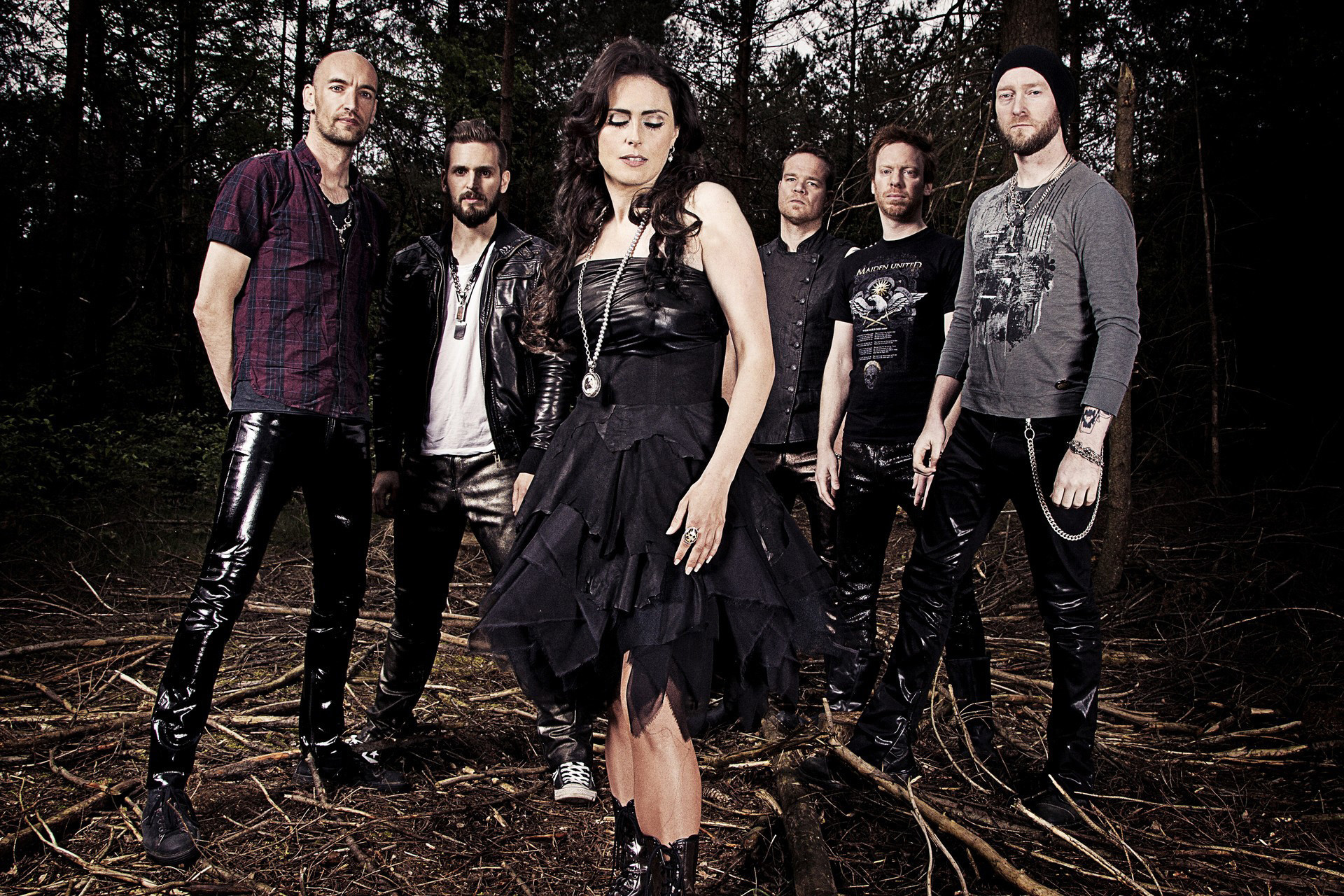 1920x1280 Within Temptation band wallpaper