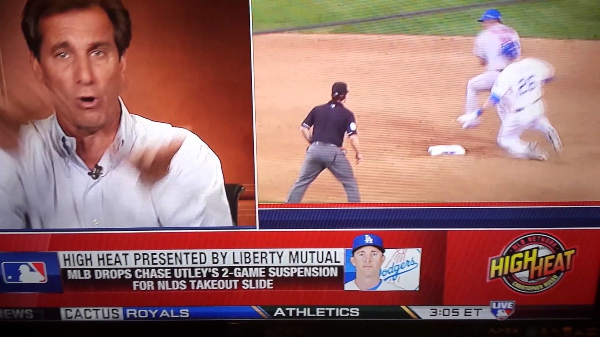 1920x1080 Chris Russo goes completely nuts on Joe Torre about dropping the Utley  suspension!