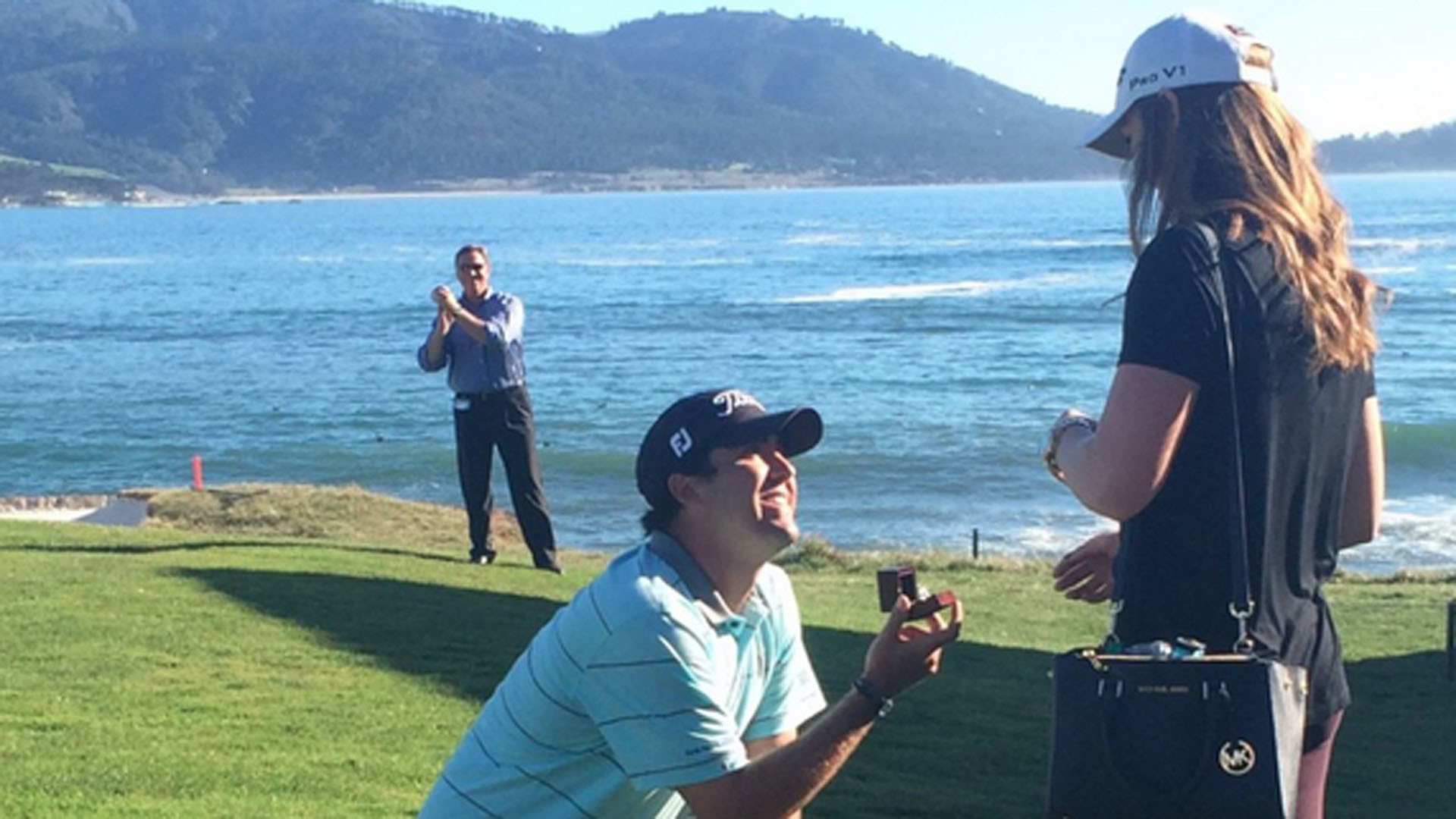 1920x1080 PGA Tour golfer proposes to girlfriend on 18th hole at Pebble Beach | Golf  | Sporting News