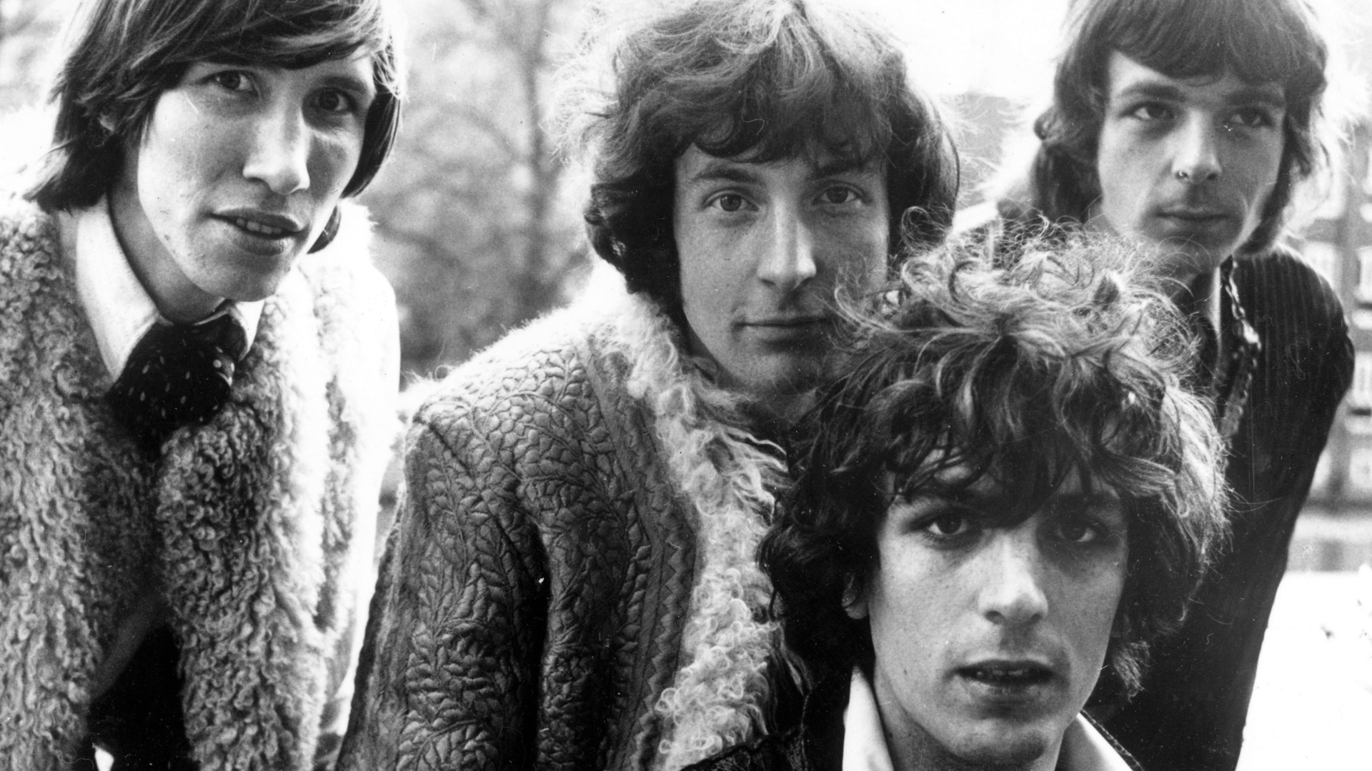 1920x1080 Preview wallpaper pink floyd, band, members, look, outdoors 