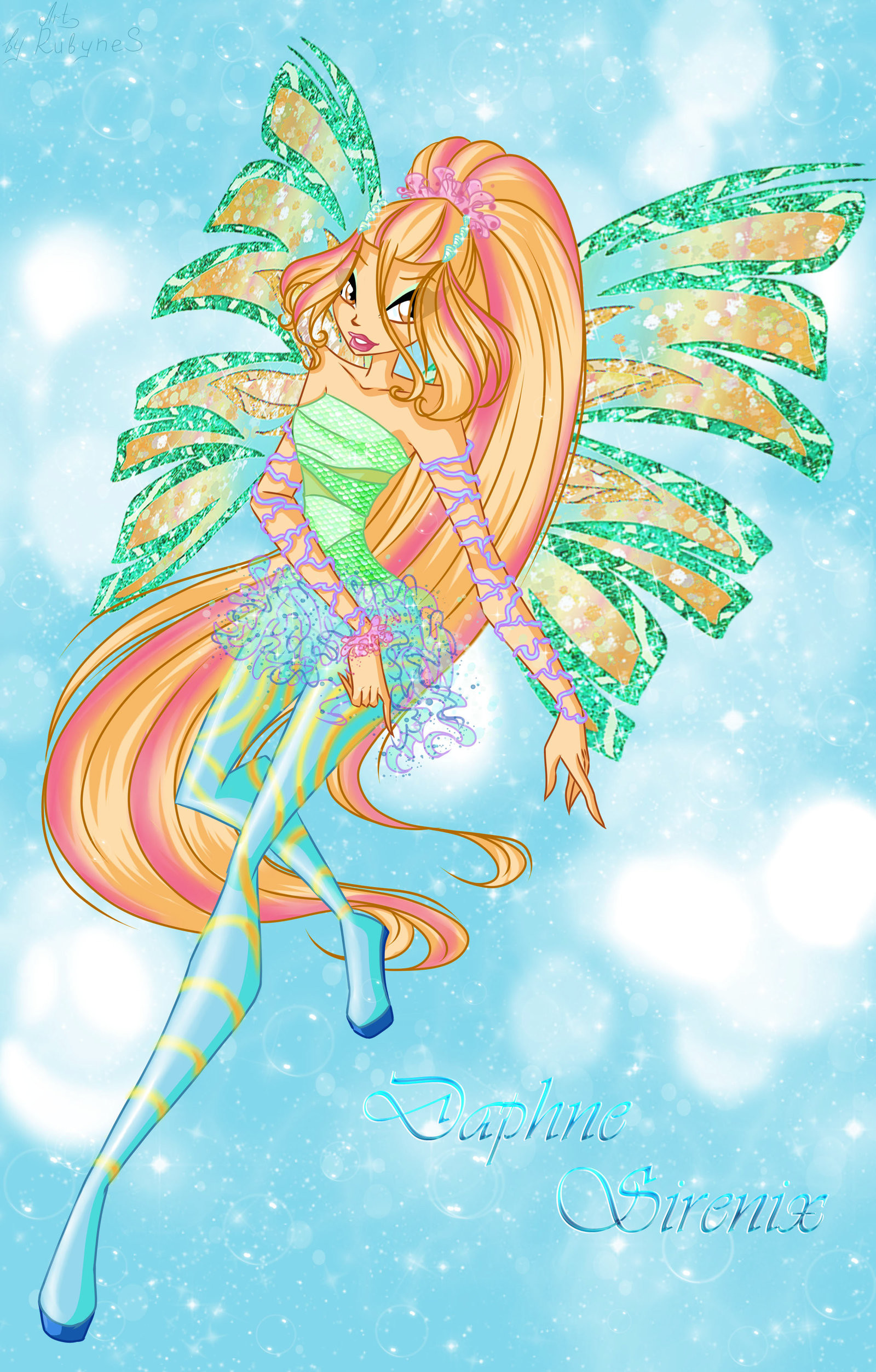 1600x2504 Winx Club Club images Daphne's Sirenix HD wallpaper and background photos