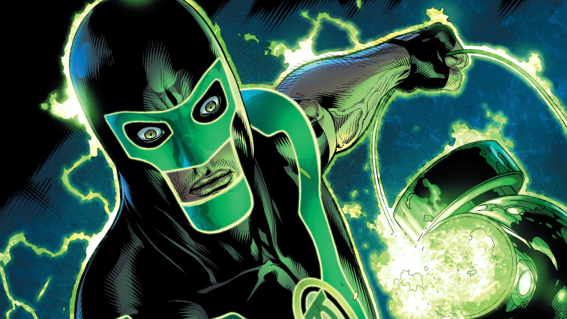 1920x1080 Green Lantern Comic Page