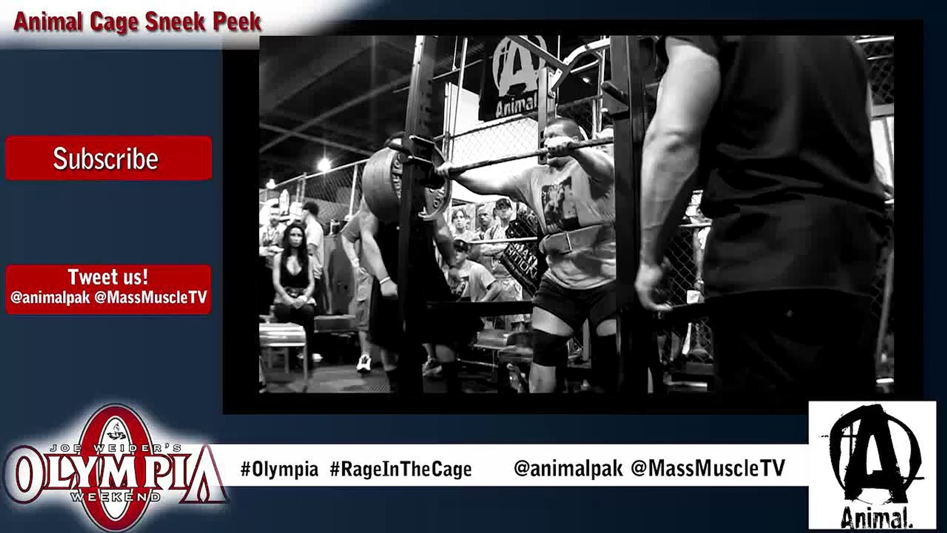 1920x1080 Animal Cage 2011 Day 1 Sneek Peek || #RageInTheCage #Olympia @animalpak  @MassMuscleTV - video dailymotion