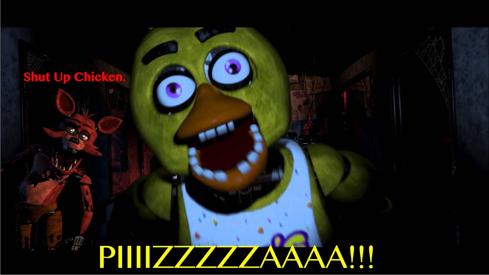 1920x1080 All Pizza Scenes From How To Make Five Nights At Freddy's Not Scary 1, 2,  And 3