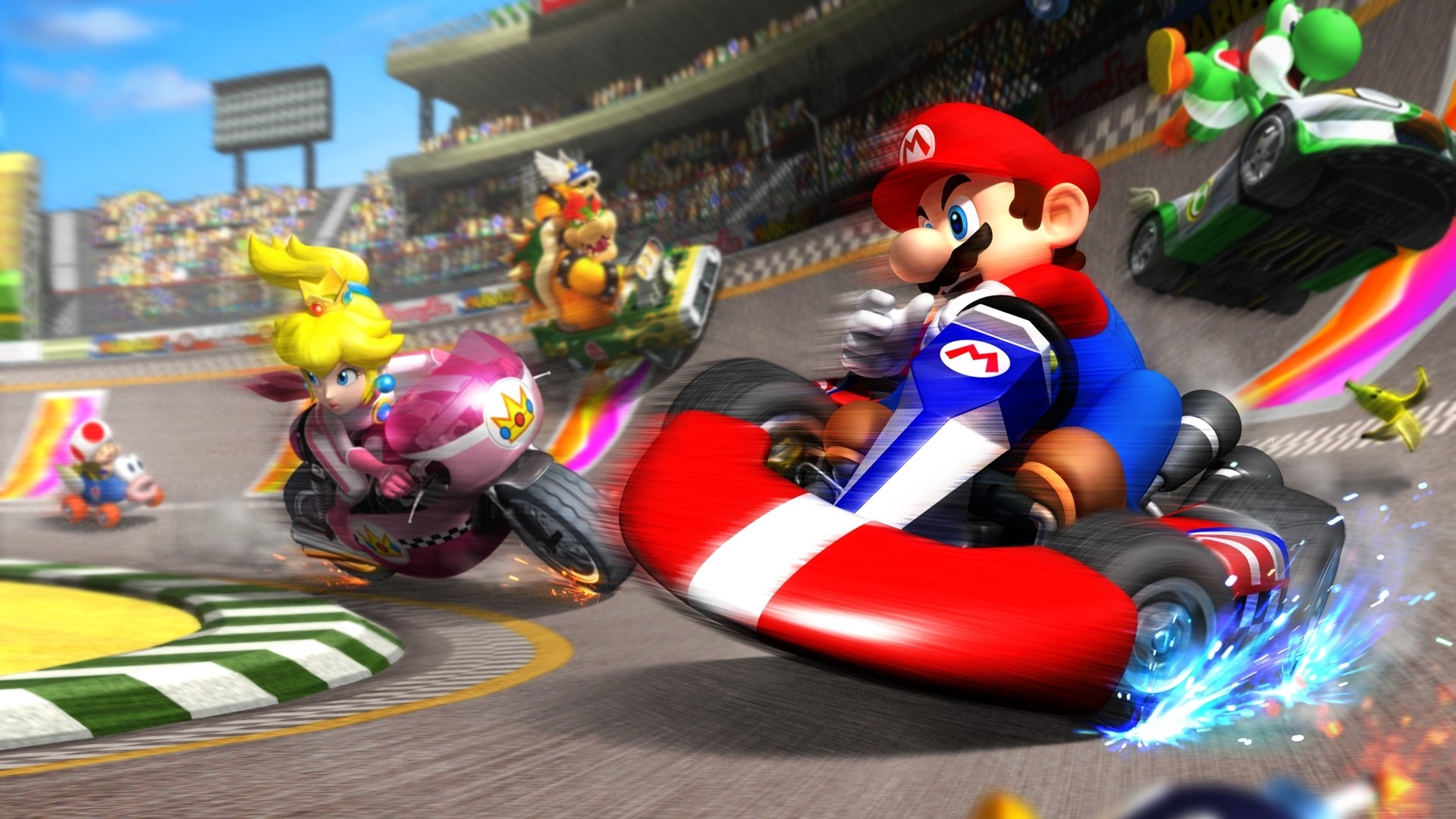 1920x1080 mario race track speed wallpapers hd hd background wallpapers free amazing  tablet smart phone 4k high definition 1920Ã1080 Wallpaper HD