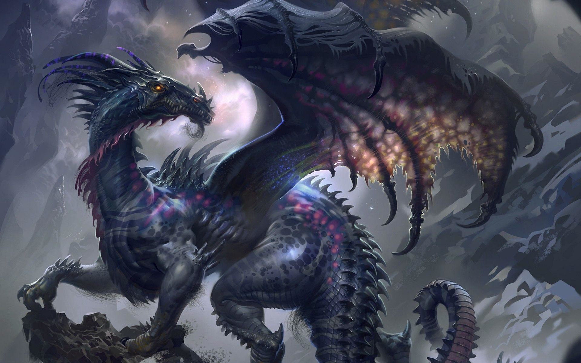 1920x1200 Free Grey and Purple Dragon Wallpapers, Free Grey and Purple .