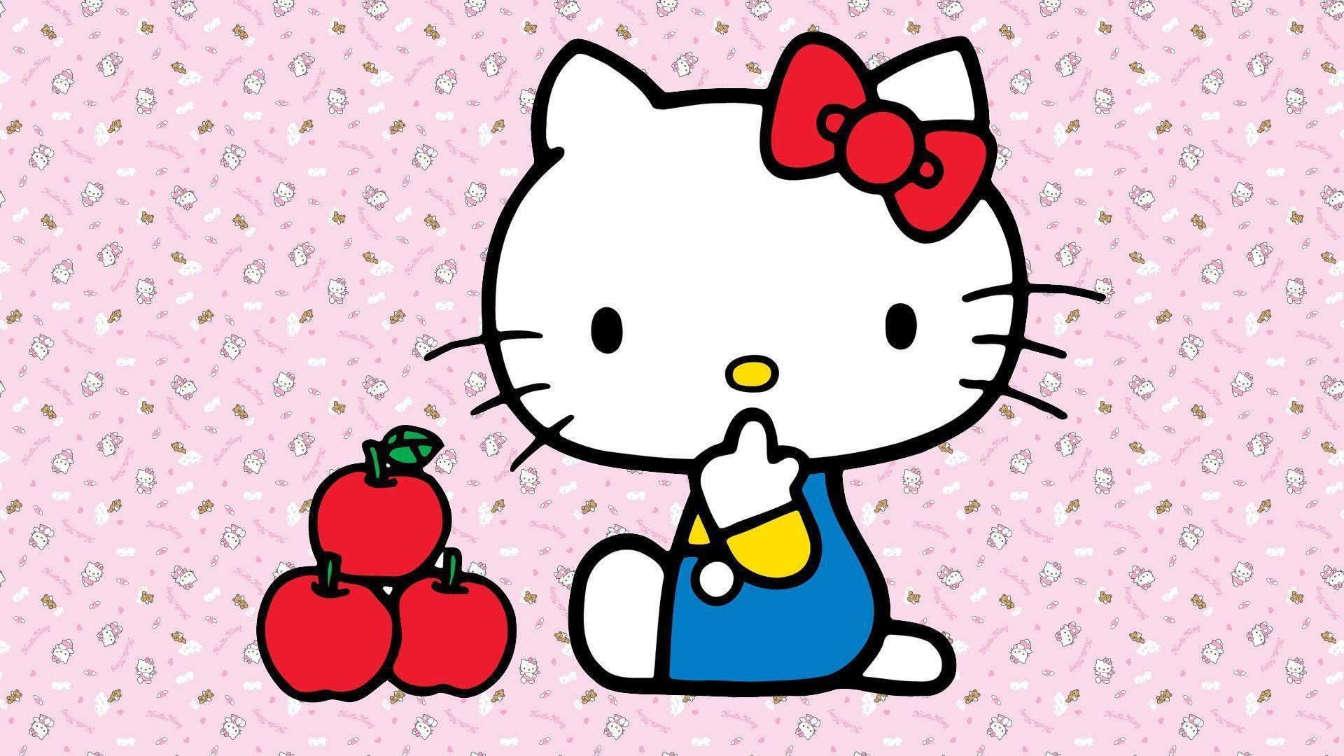 1920x1080 Hello Kitty I Love Punk Wallpaper HD For Windows | Cartoons Images