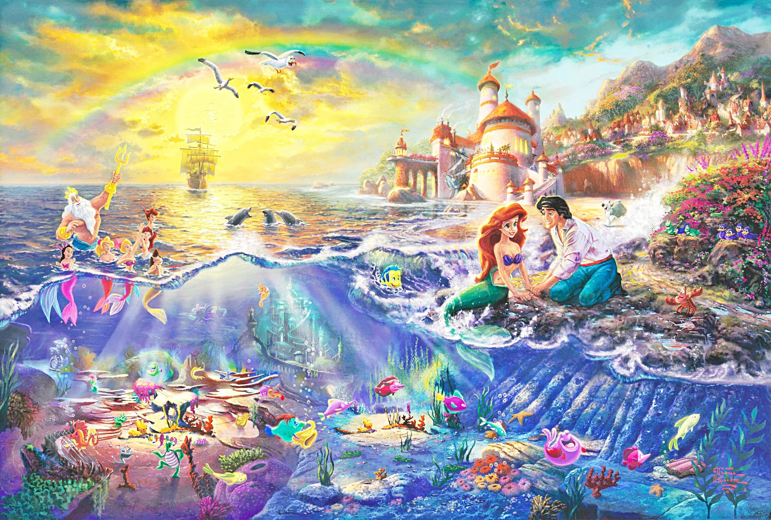 2560x1727 The Little Mermaid wallpapers