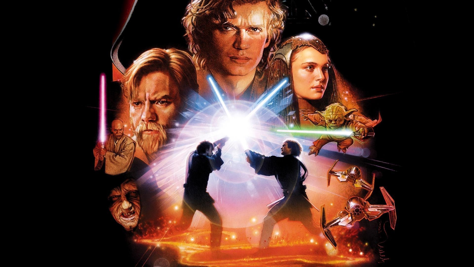 1920x1080 movies, Star Wars, Star Wars: Episode III The Revenge Of The Sith, Anakin  Skywalker, Padme Amidala, Obi Wan Kenobi Wallpapers HD / Desktop and Mobile  ...