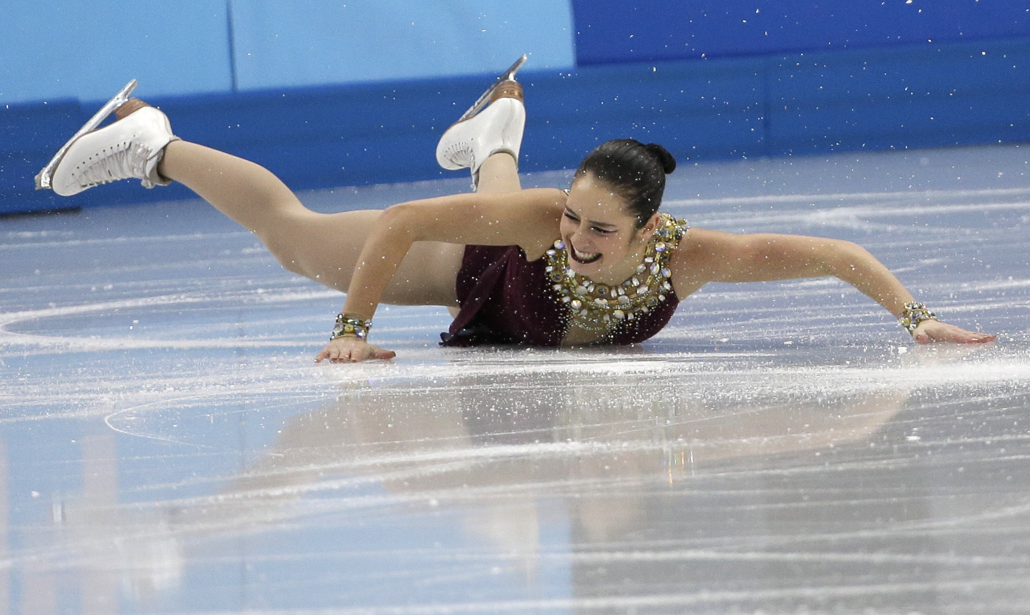 2006x1198 Caitlin Osmond Canadian figure skater silver medal at the Olympic Games in  Sochi 2014