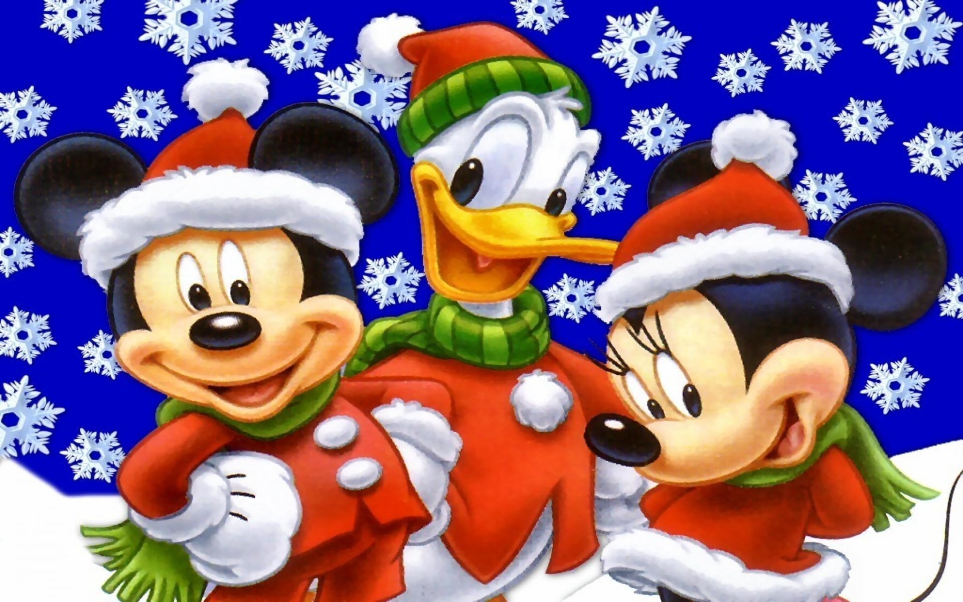 1920x1200 Xmas Stuff For > Disney Characters Christmas Wallpaper