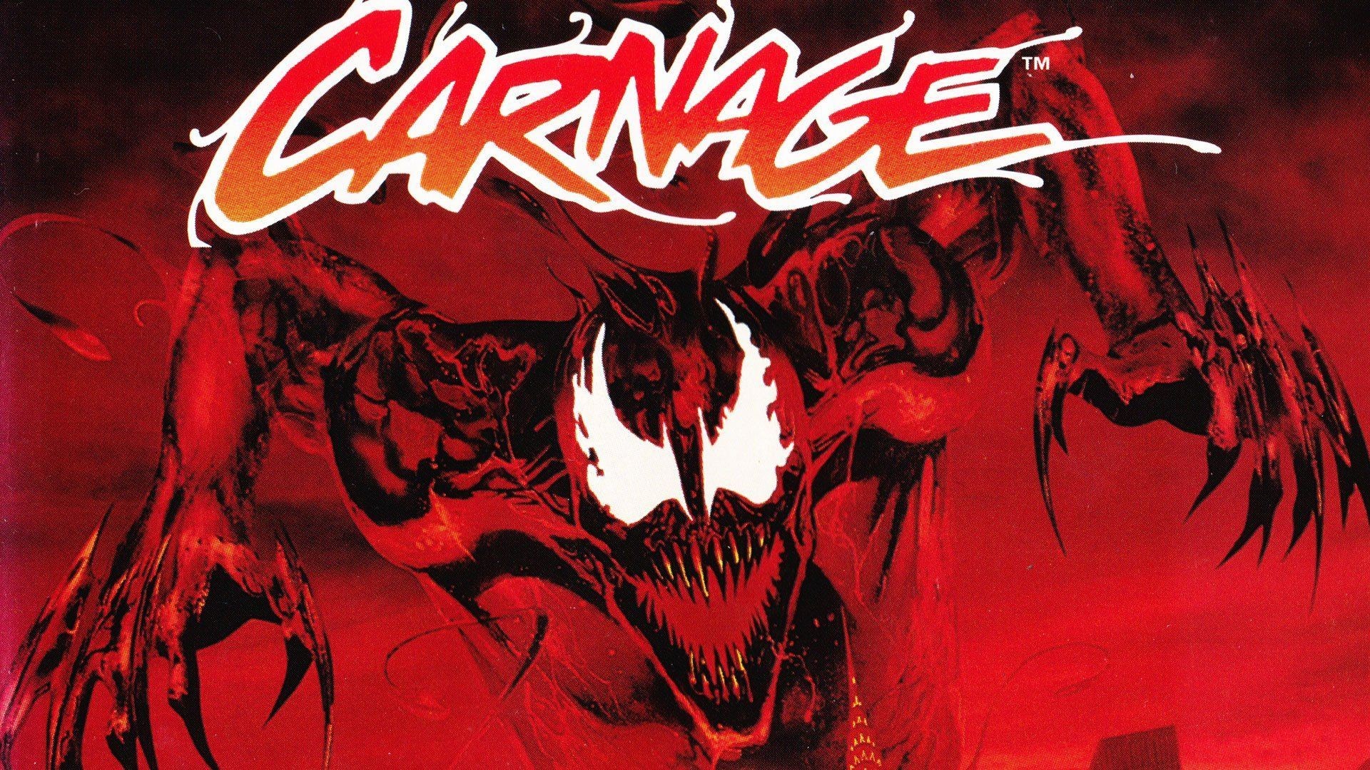 1920x1080 Spider-Man Venom Maximum Carnage scrolling fighting action .