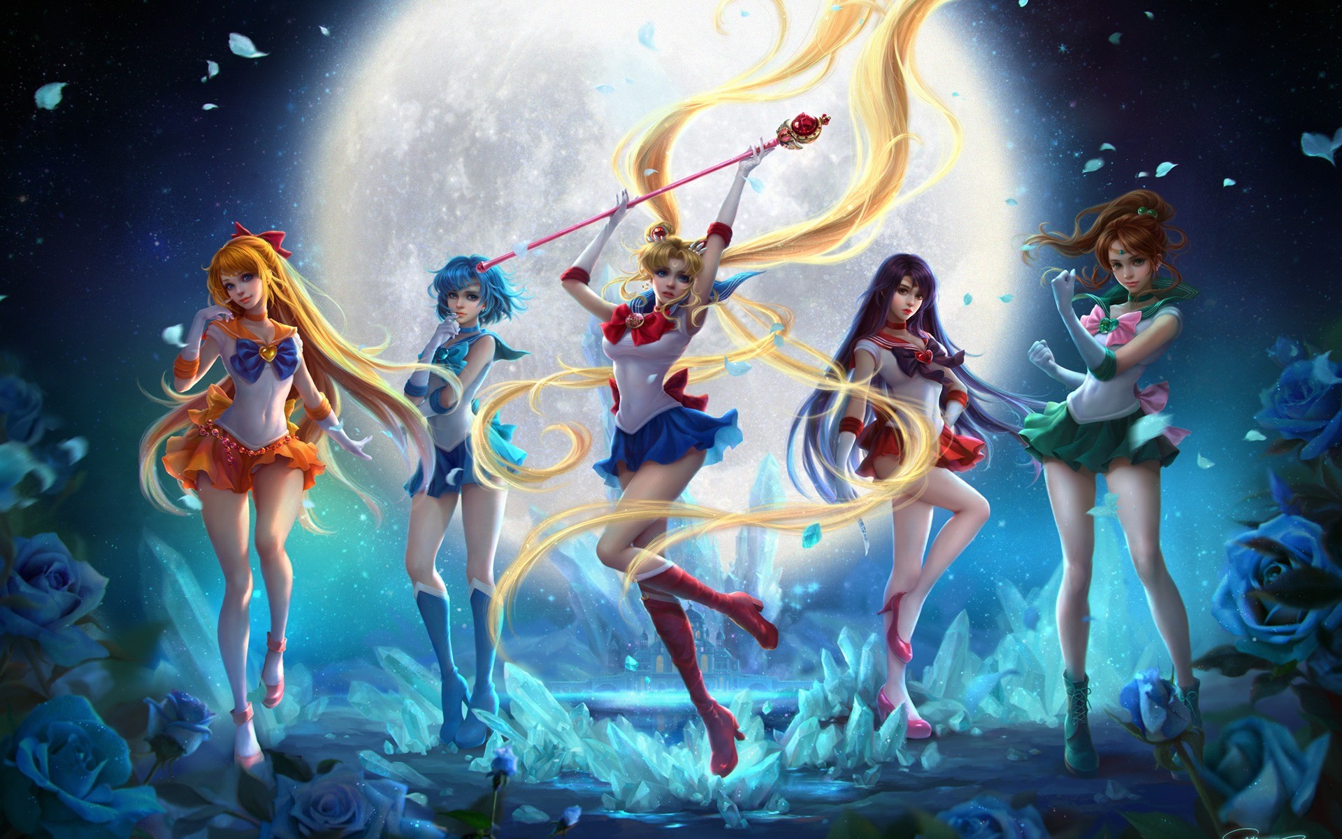 1920x1200 Sailor Moon Background
