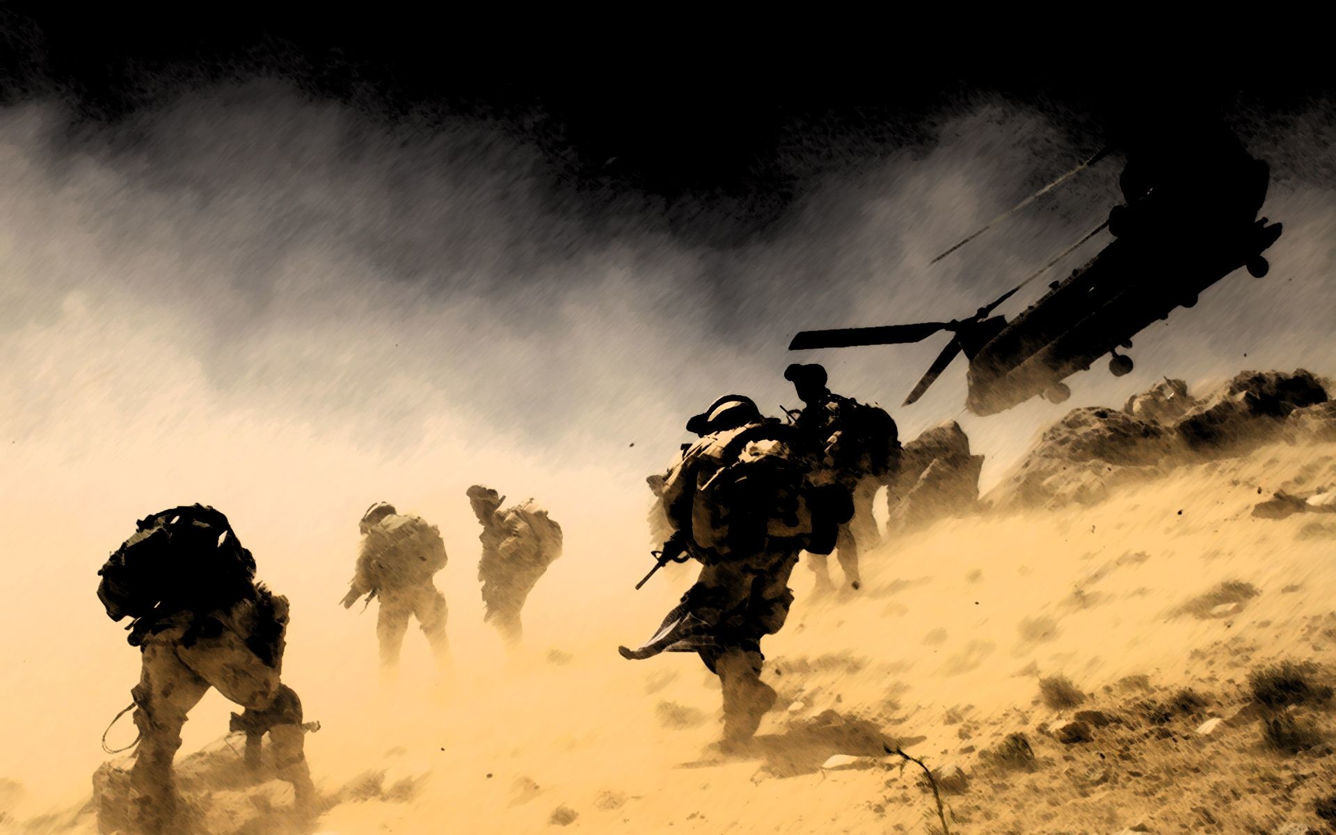 1920x1200 Military Soldiers Operation Wallpaper