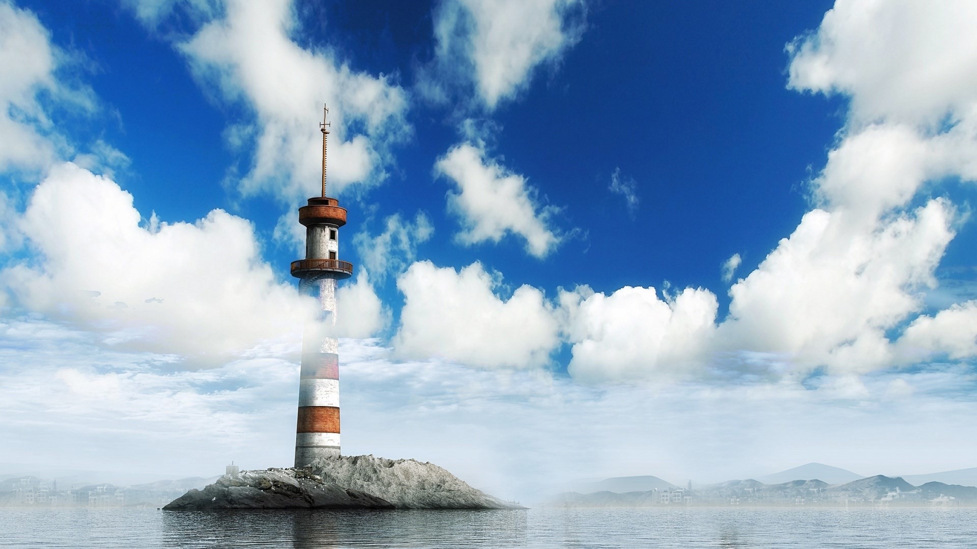 1920x1080 lighthouse desktop background