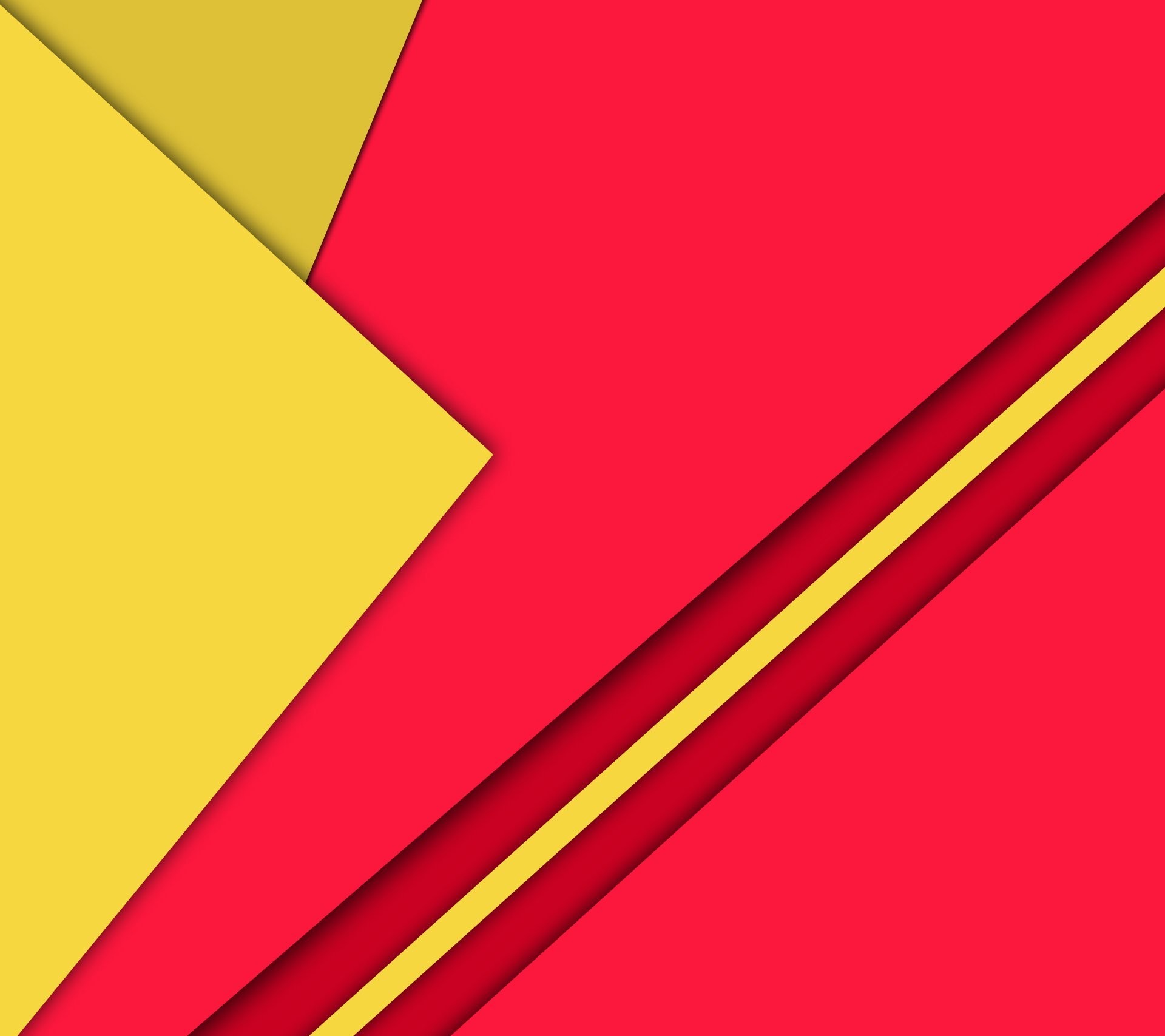 1920x1707 android 5.0 lollipop material design lines abstractions triangles angles red  yellow