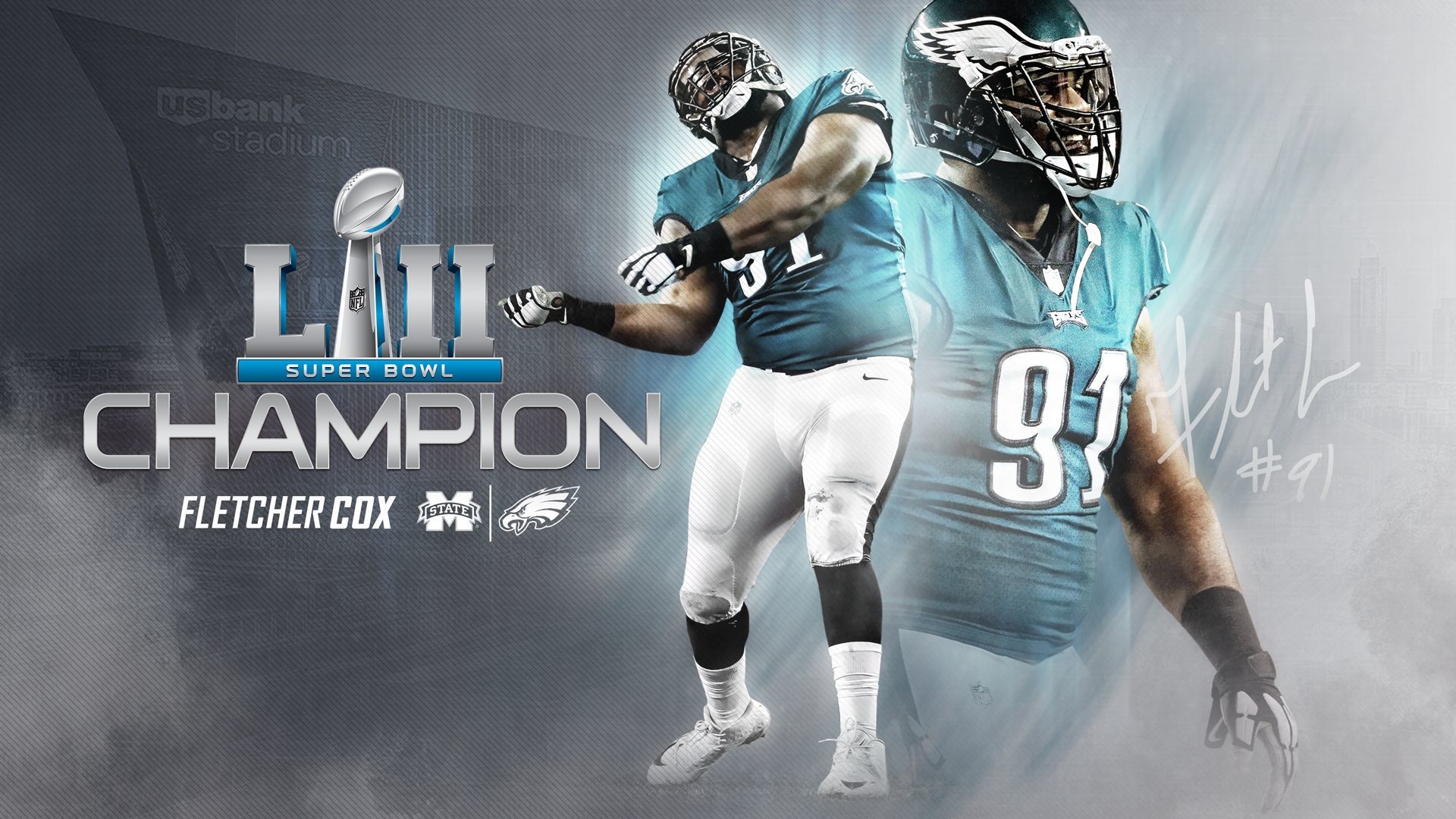1920x1080 From State to Super Bowl: Fletcher Cox Crowned Super Bowl Champion .