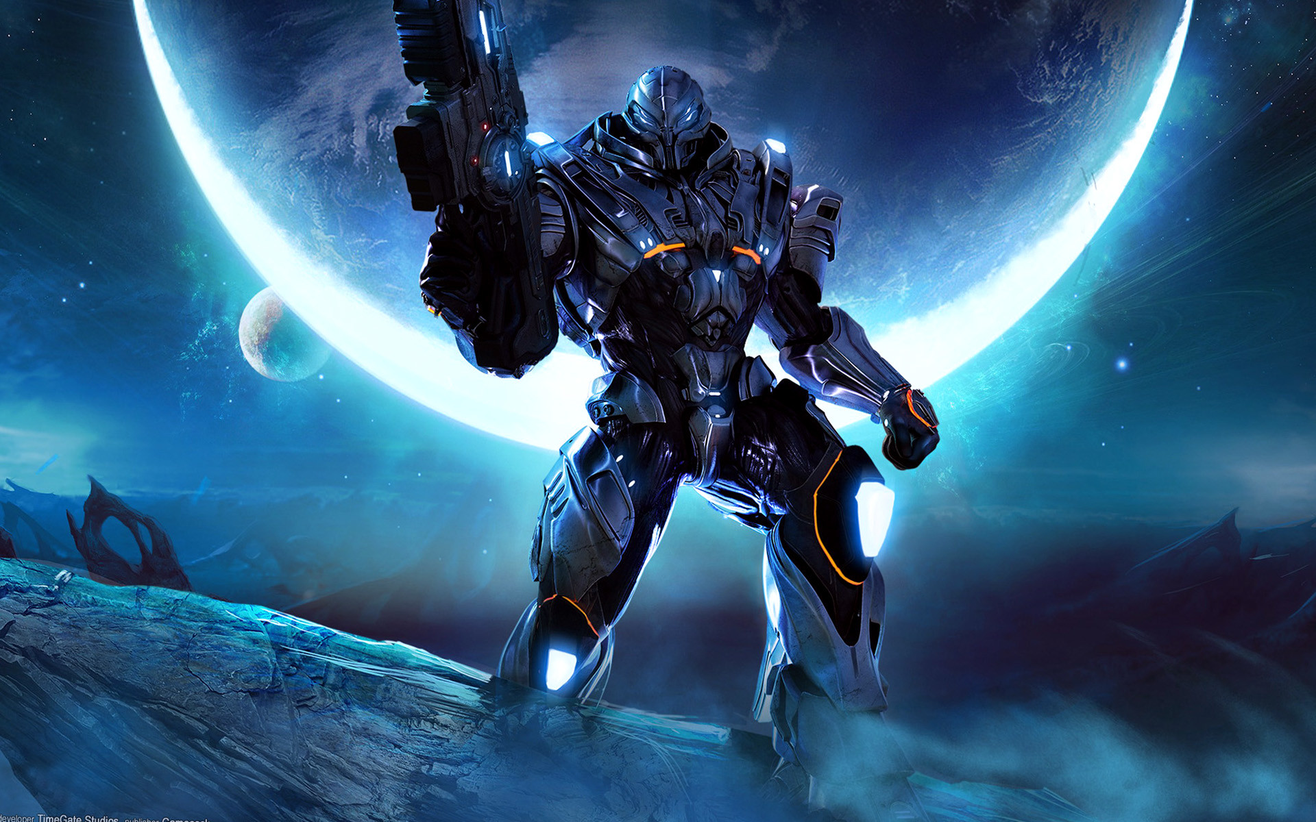 1920x1200 Category : Game Wallpapers Â» Cool Game Robot Dektop - px