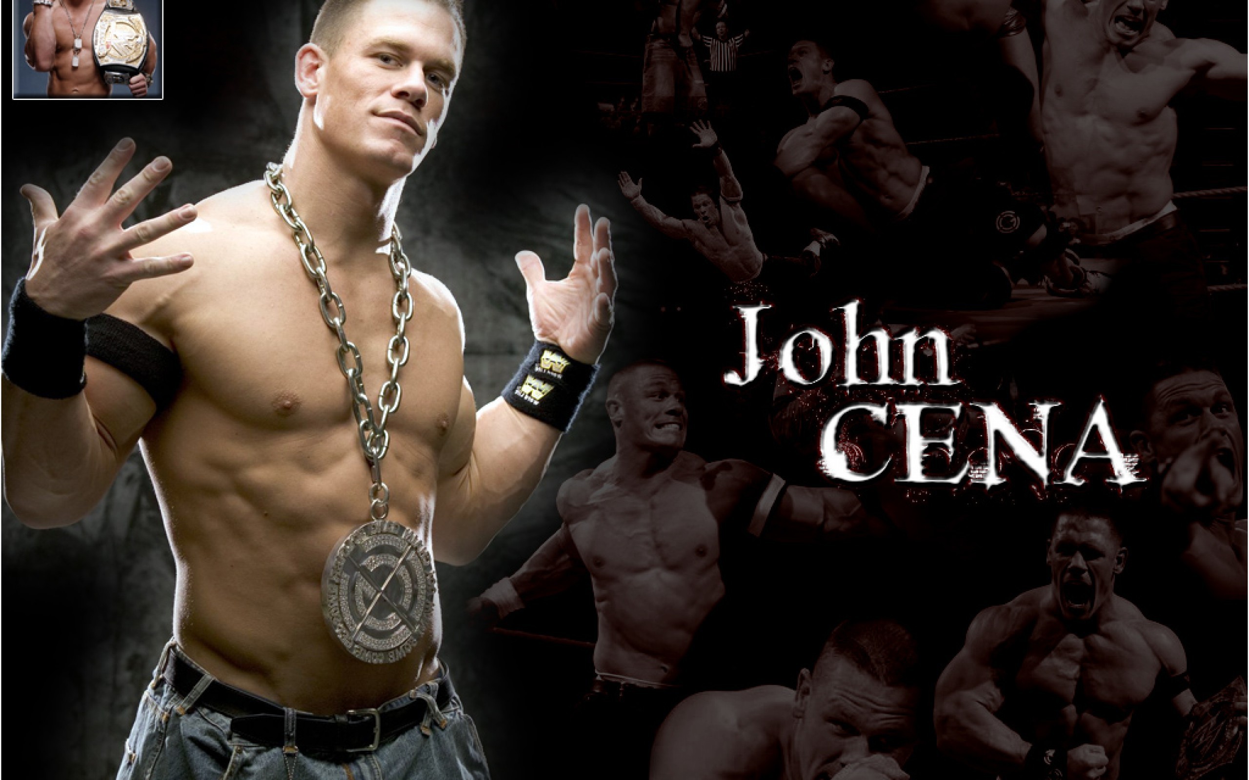 2560x1600 John Cena Wallpapers
