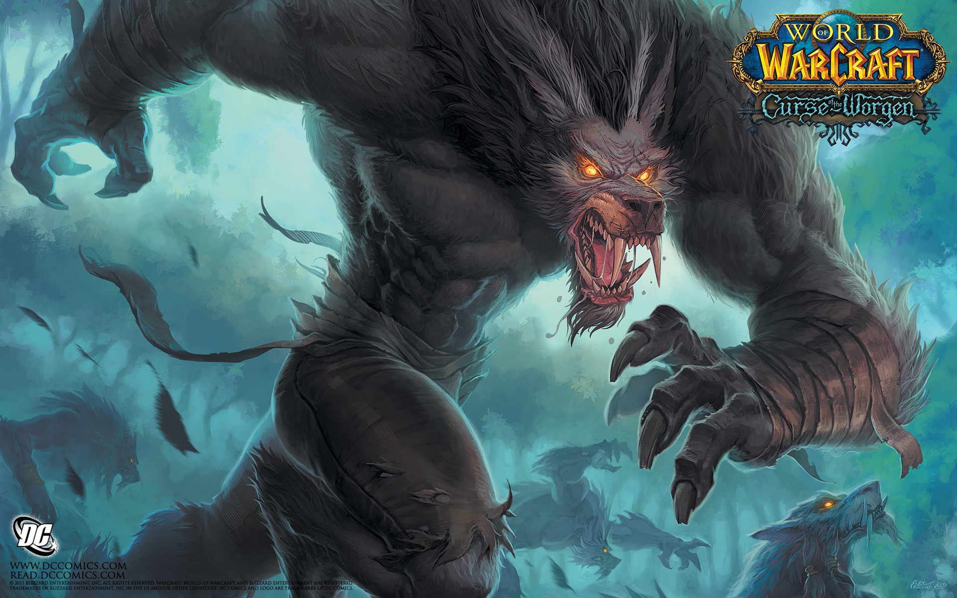 1920x1200 Comics - World Of Warcraft: The Curse Of Worgen Wallpaper