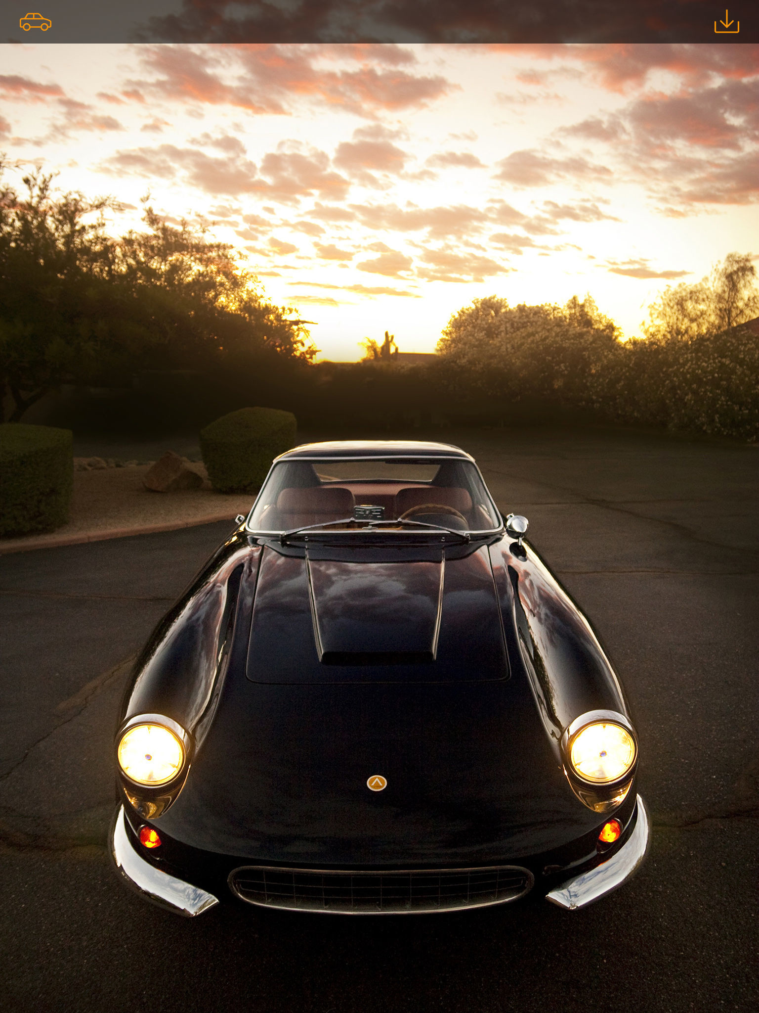 1536x2048 App-Beschreibung. Cool wallpapers with old classic cars for your iOS ...