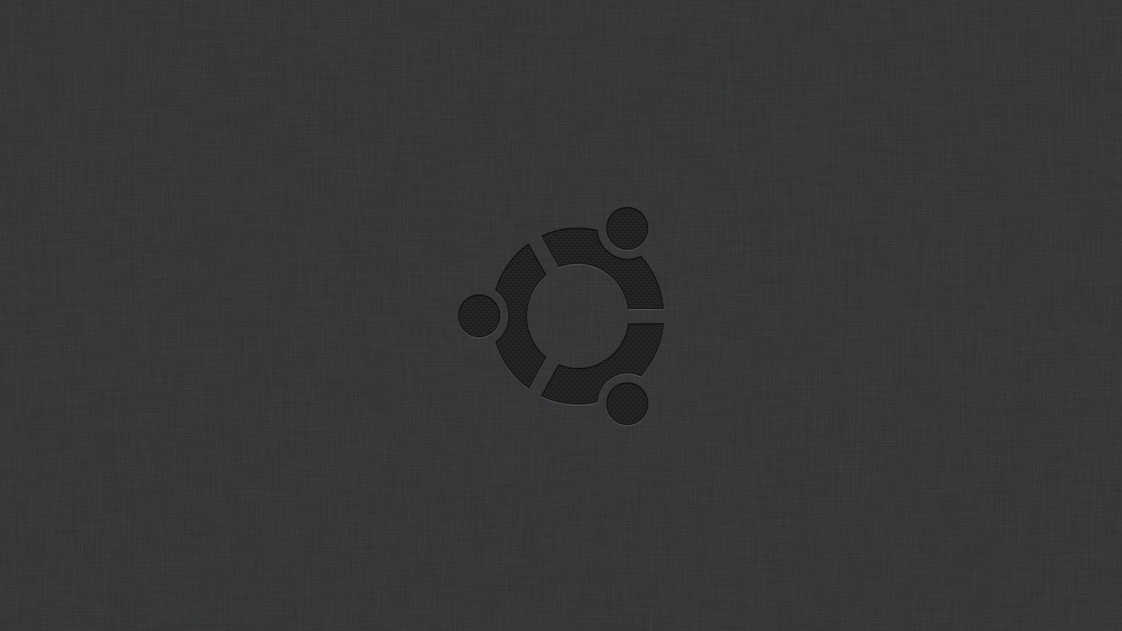 3840x2160 Preview wallpaper ubuntu, linux, operating system, gray, os 