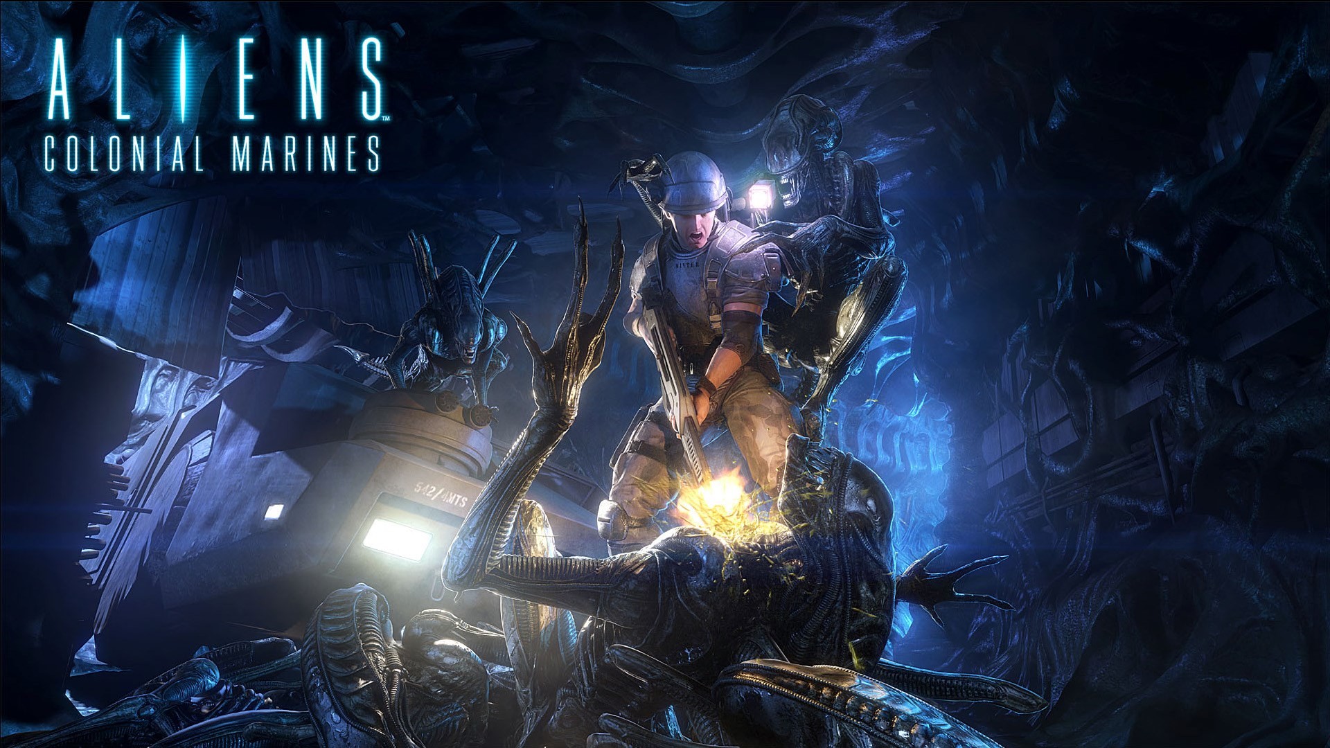 1920x1080  Background High Resolution: aliens colonial marines