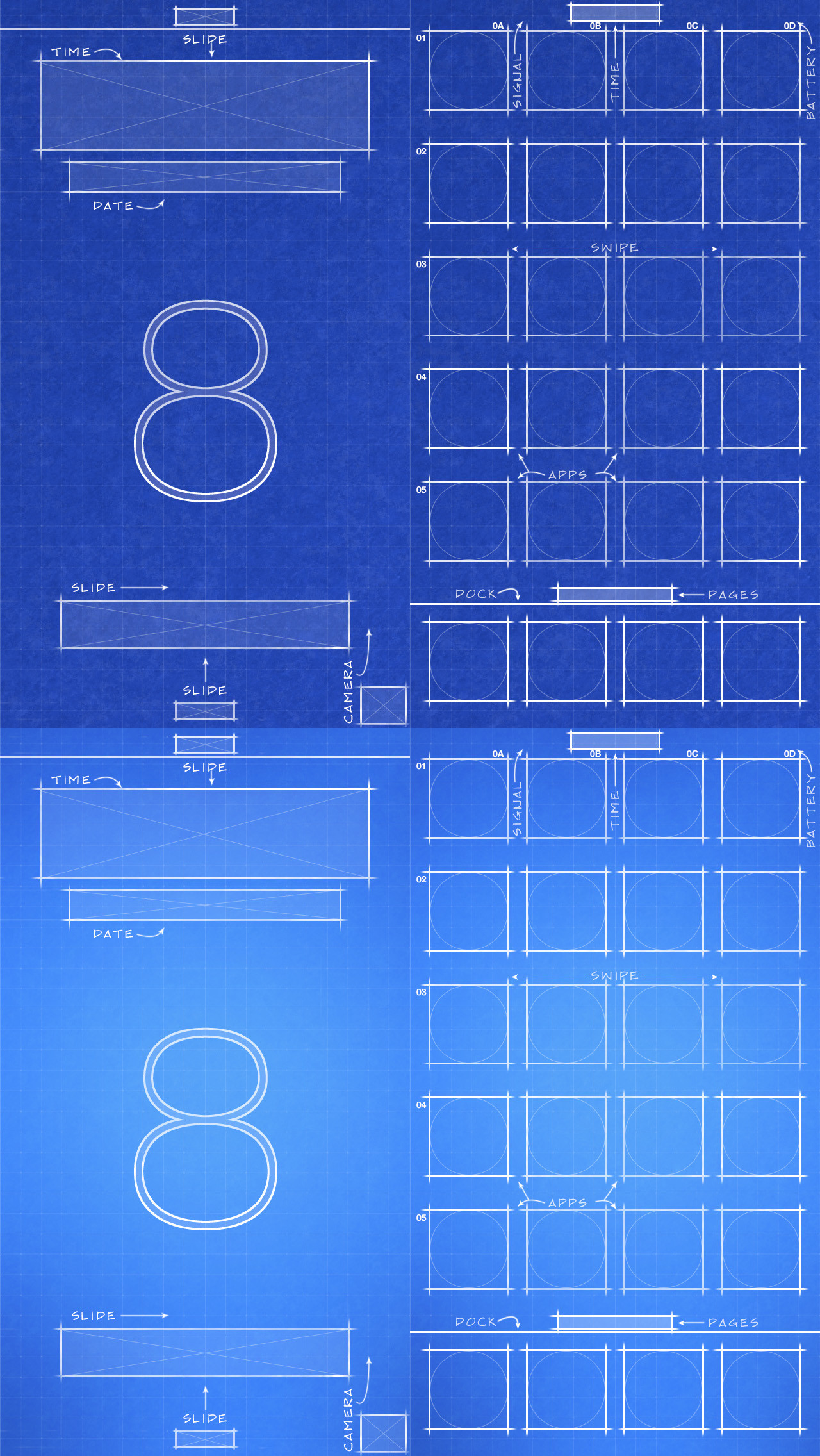 1280x2272 ... iPhone 5 iOS 8 Blueprint Wallpaper by jessemunoz