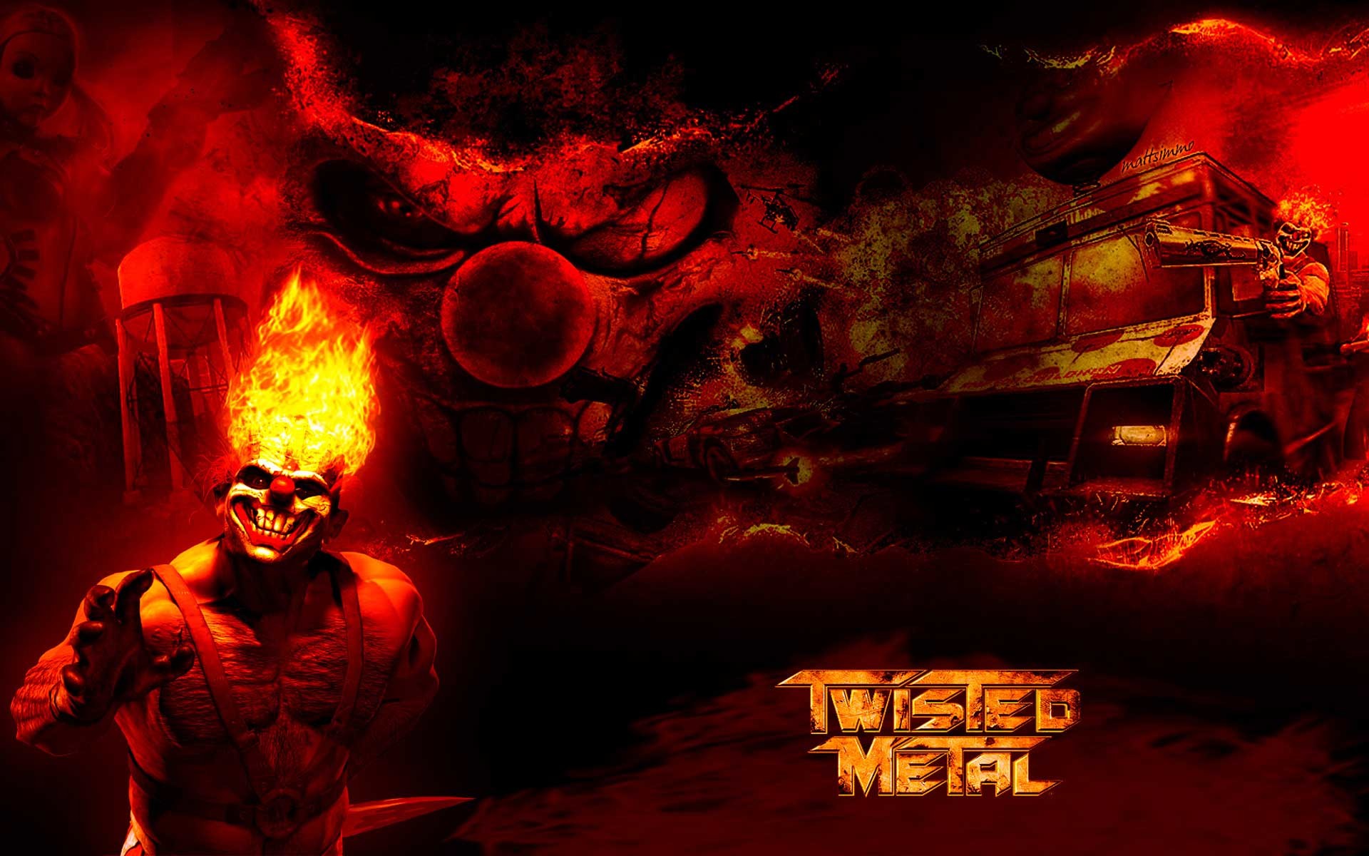 1920x1200 Twisted Metal Black Wallpapers Ps Ign 1024x768PX ~ Twisted Metal .