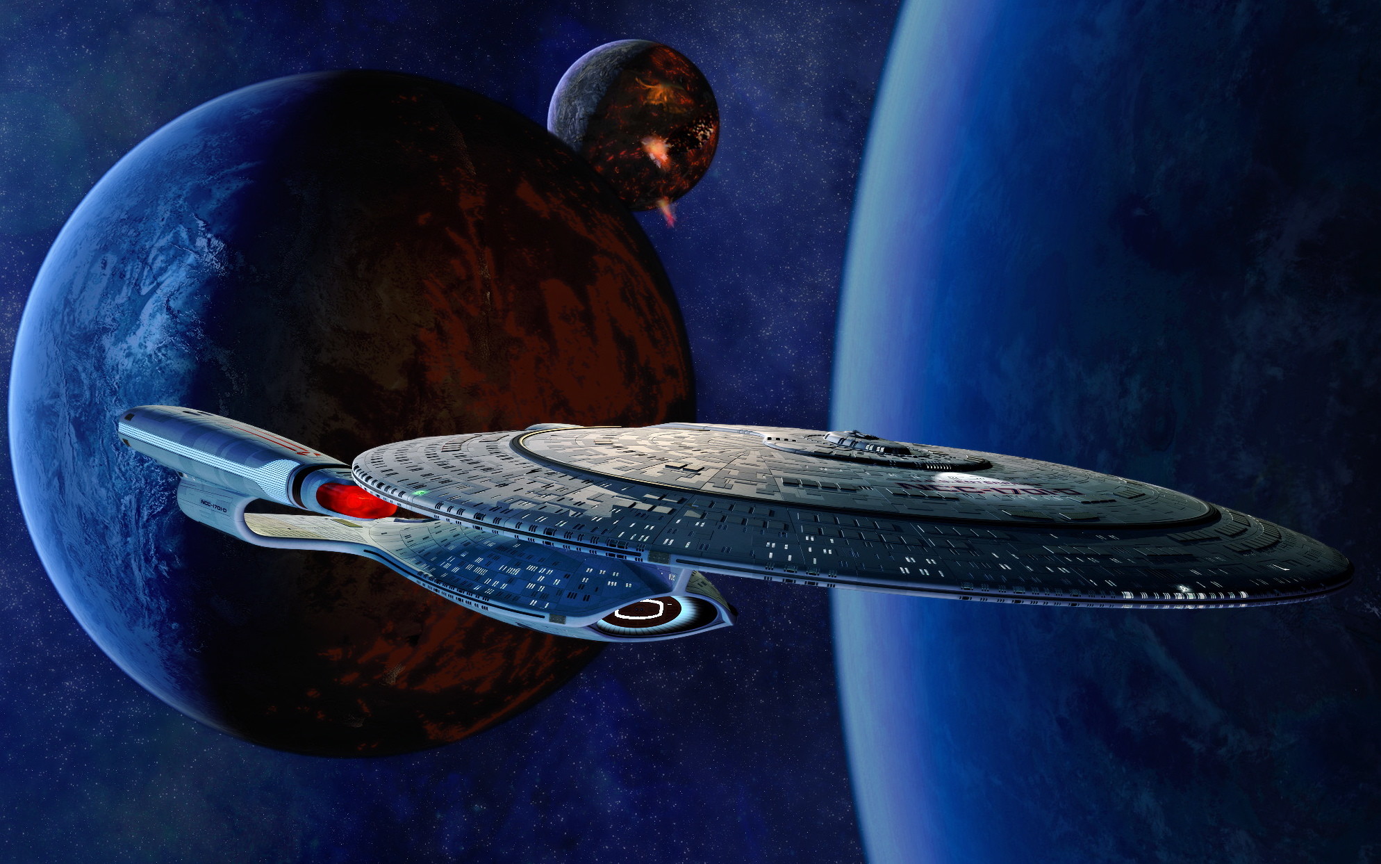 1988x1243 Star Trek: The Next Generation [ USS Enterprise NCC-1701-D ]