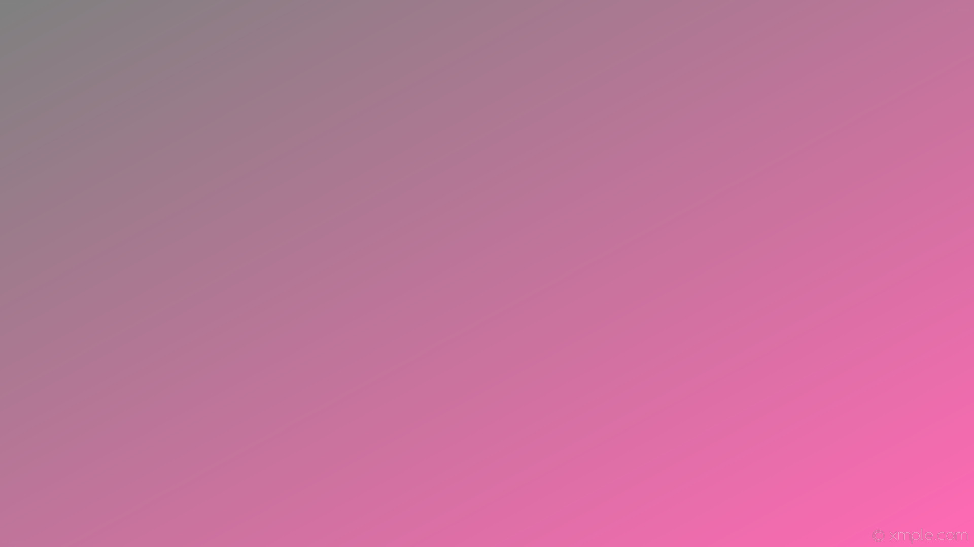 1920x1080 wallpaper grey gradient pink linear hot pink gray #ff69b4 #808080 330Â°