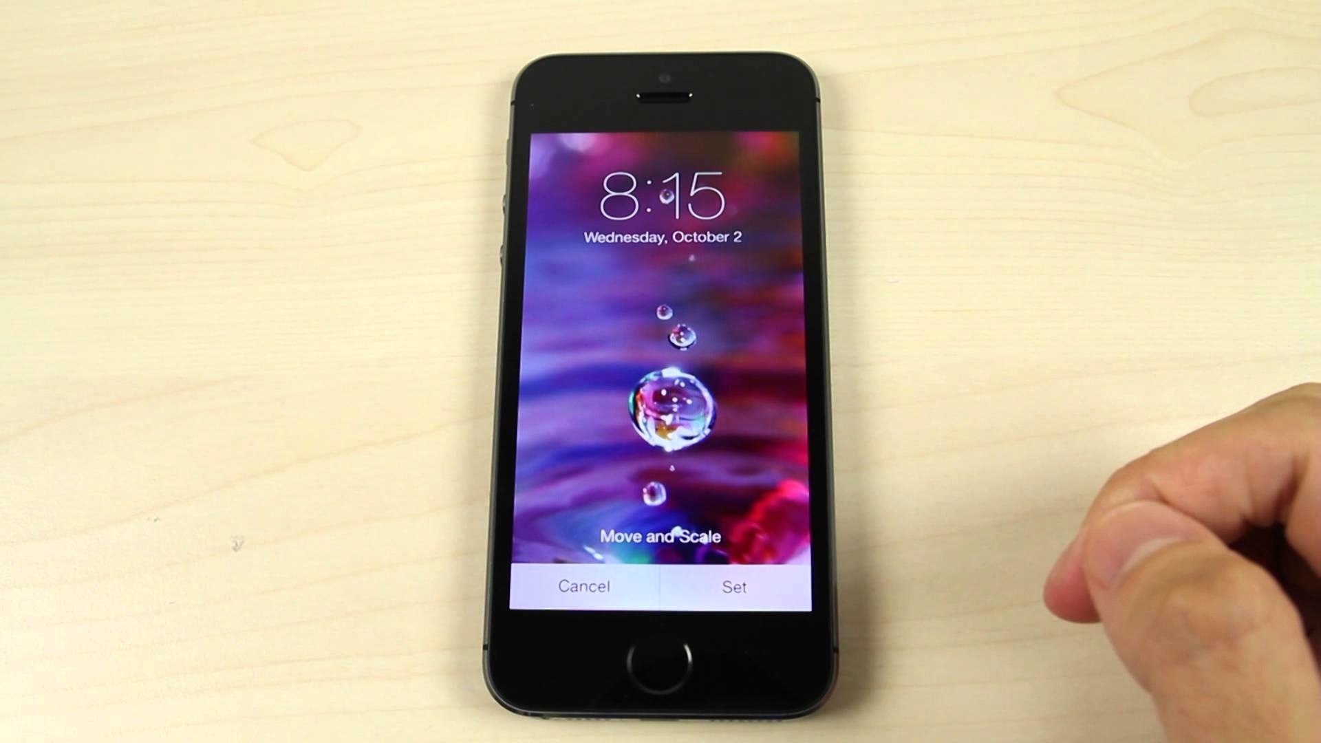 1920x1080 How to change the home screen and lock screen wallpaper on Apple iPhone 5S