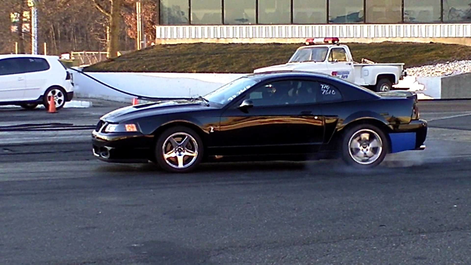 1920x1080 2004 Mustang Cobra VS Stock MKV VW GTI 2.0T 1/4 Mile Drag 1080P - YouTube