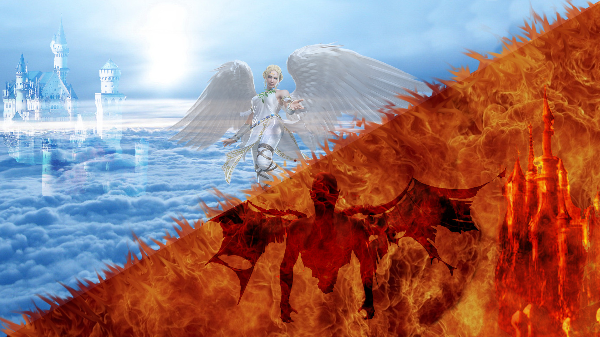 Heaven and Hell HD Wallpaper (64+ images)